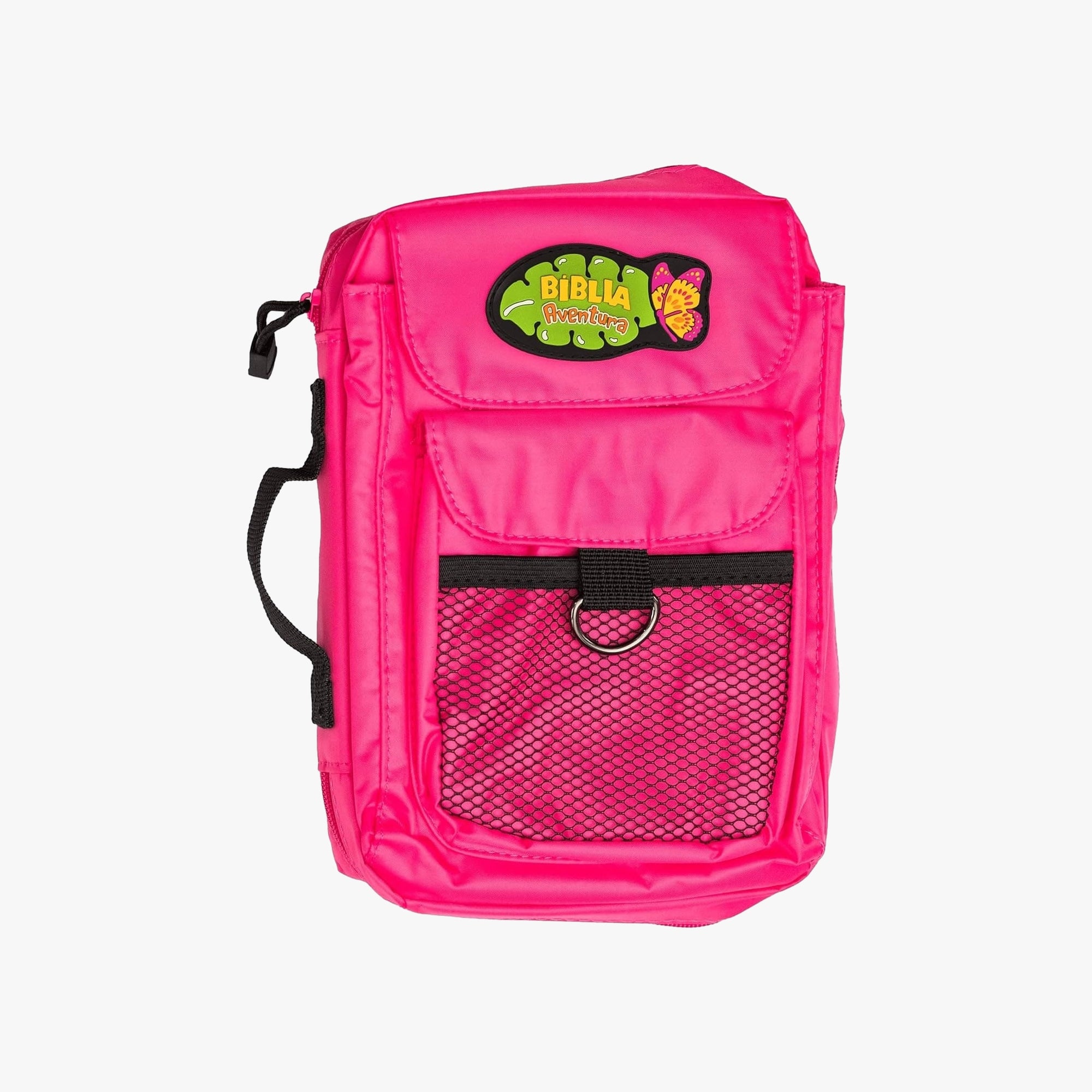 Bíblia Aventura Para Crianças NVI - Edição Especial Com Bolsa Rosa