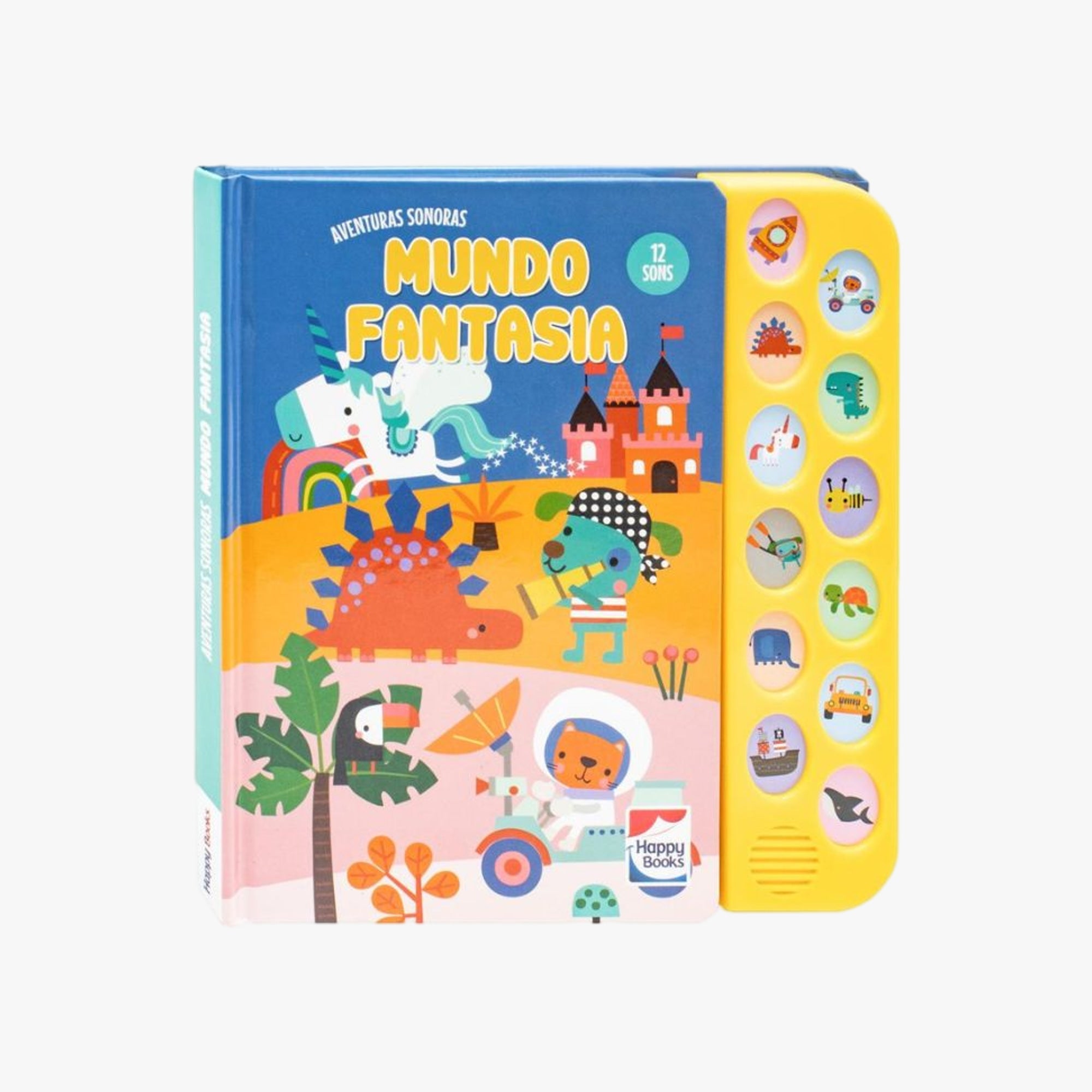 Livro Aventuras Sonoras Mundo Fantasia