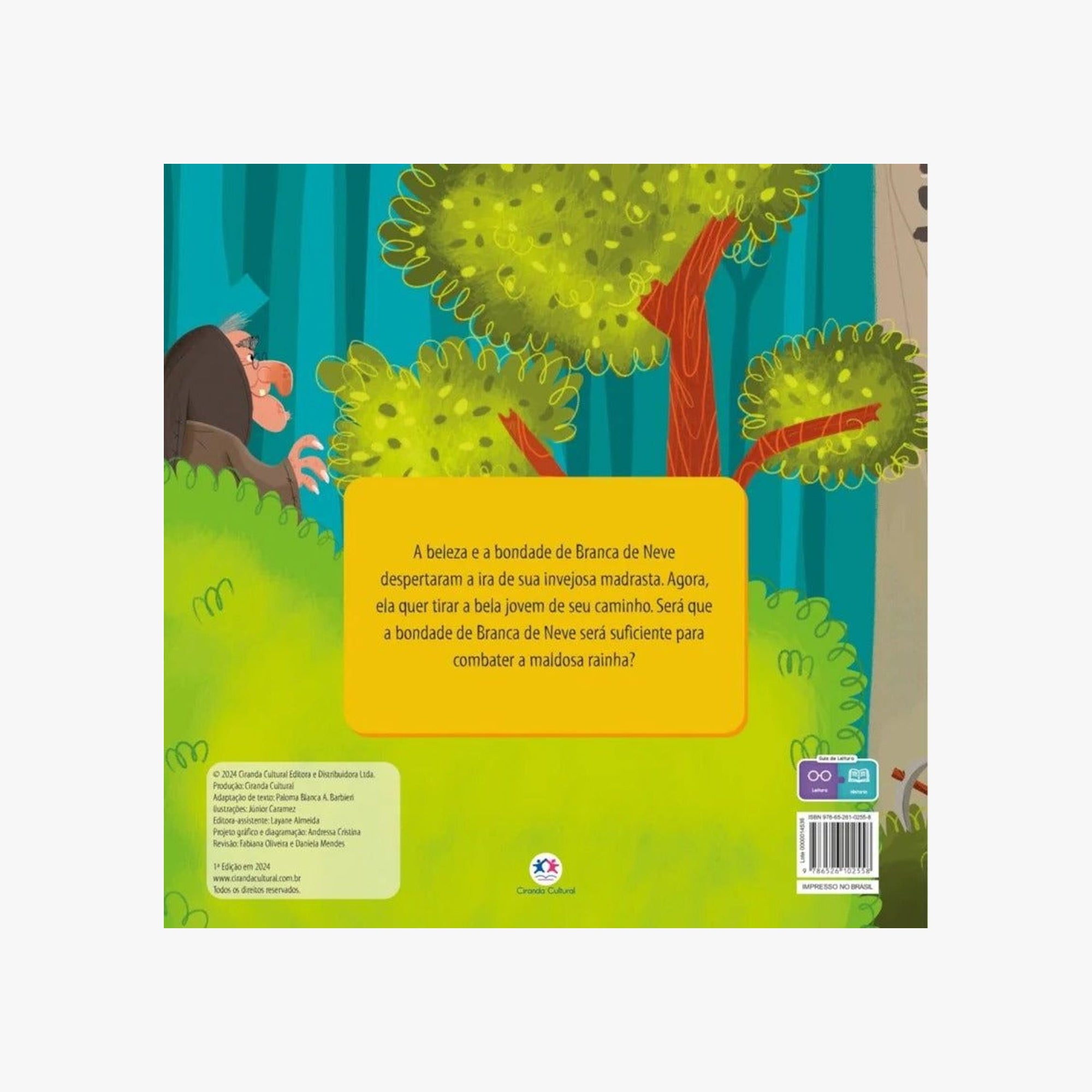 Livro Infantil Branca de Neve