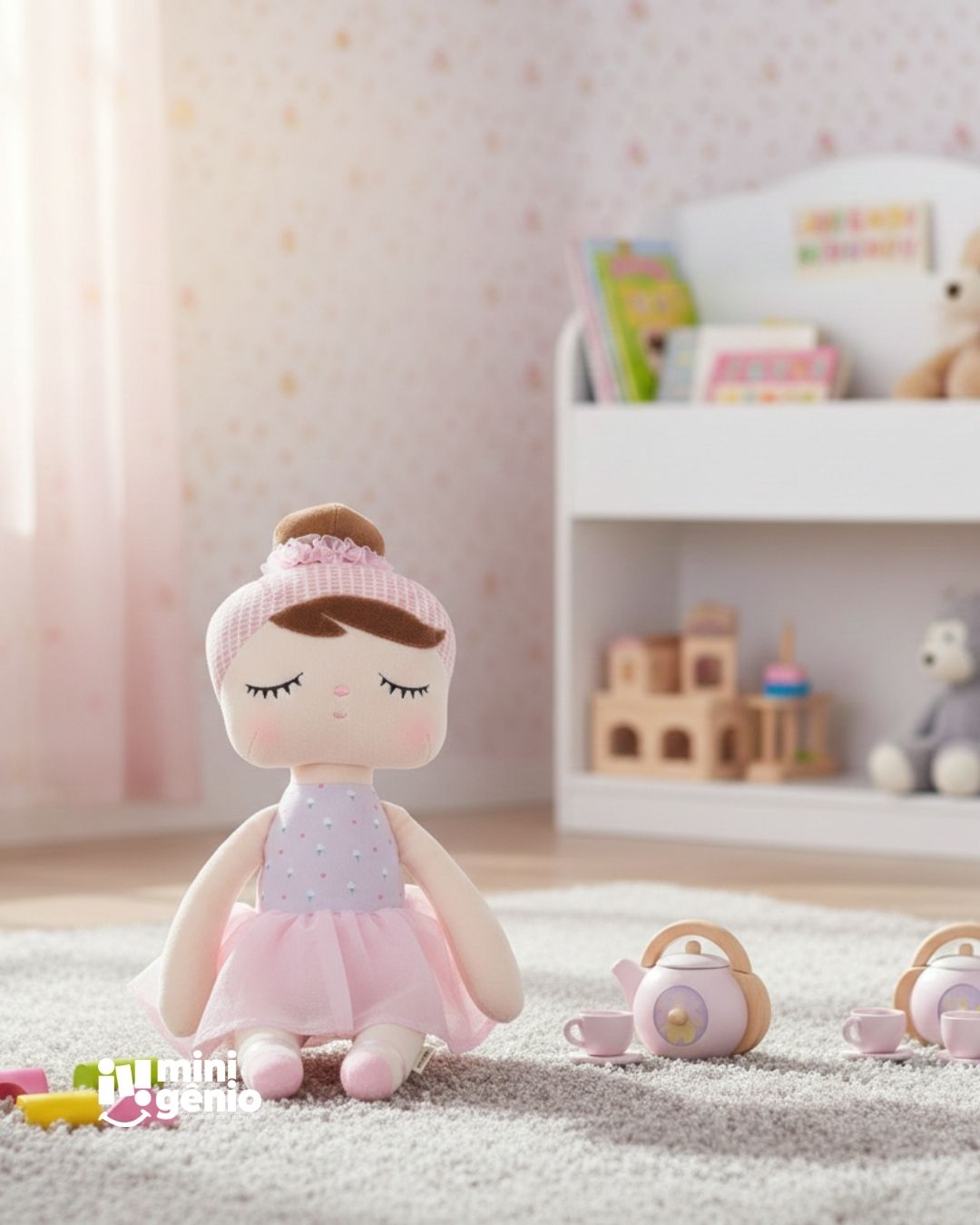 Boneca Metoo Angela Lai Ballet Rosa 33cm