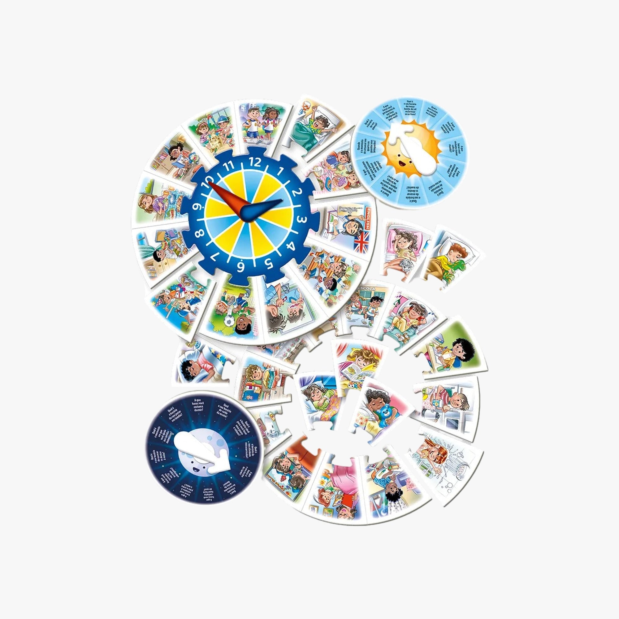 Jogo Educativo Cada Coisa na Sua Hora
