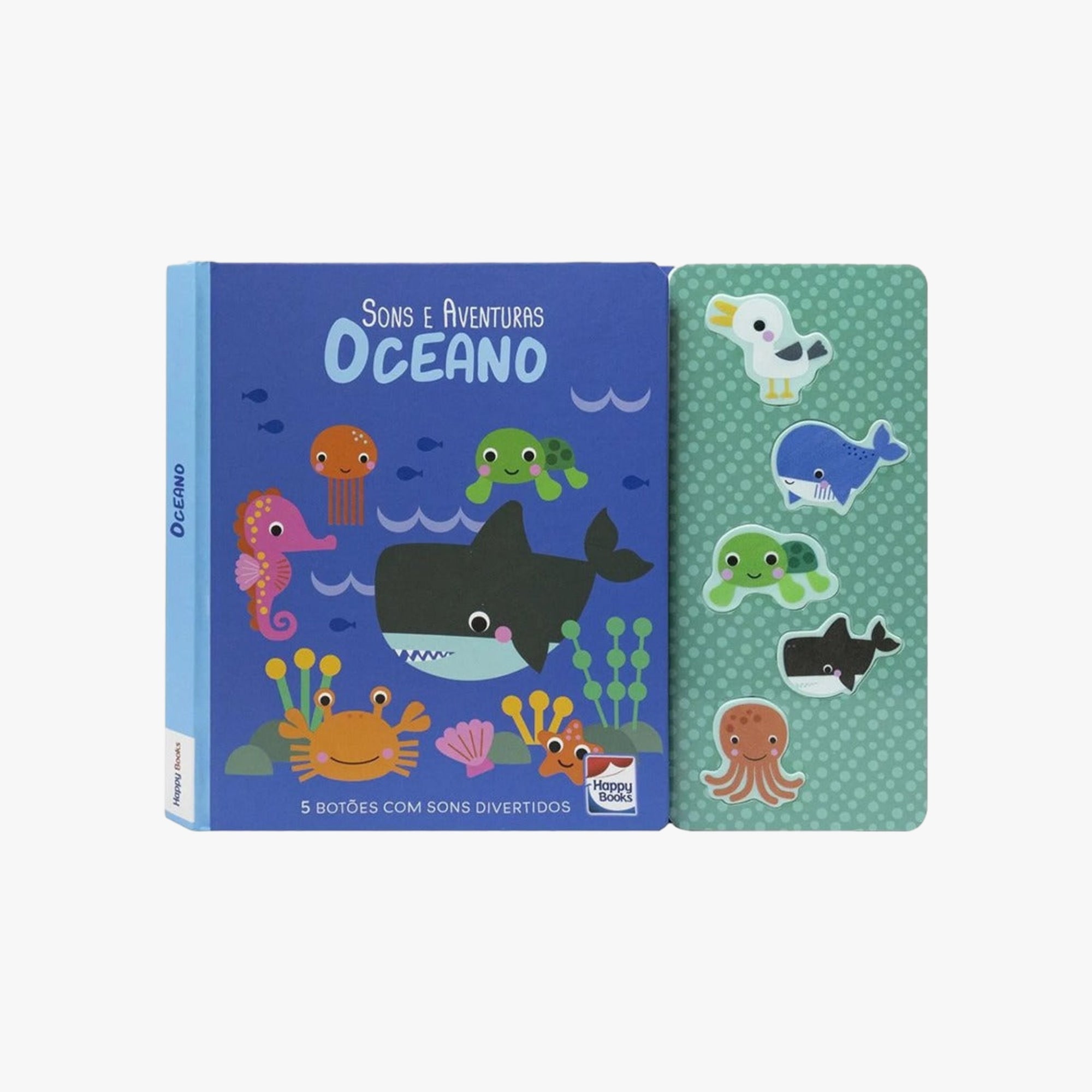 Livro Sonoro e Aventuras Oceano
