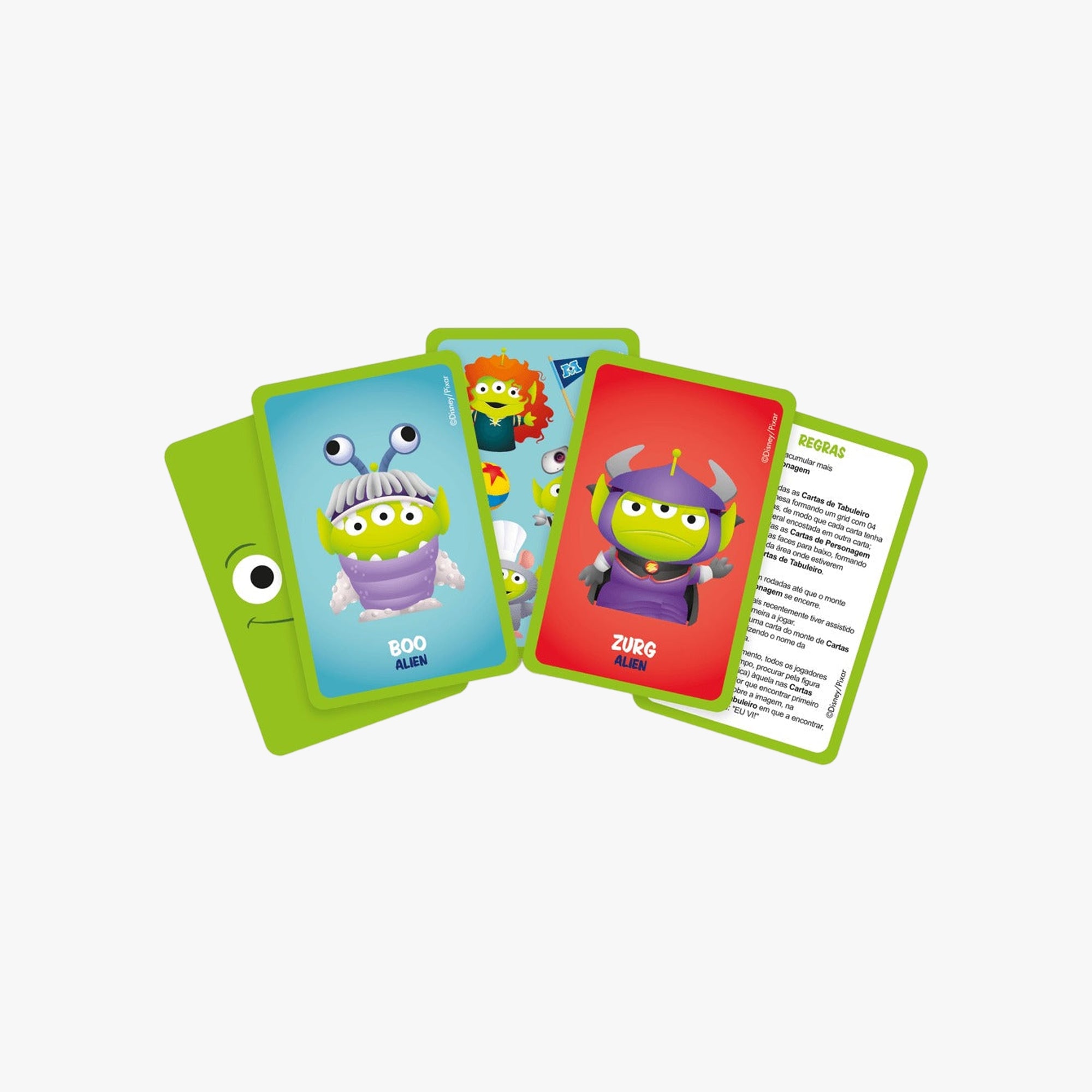 Jogo Infantil de Cartas Eu Vi! Toy Story