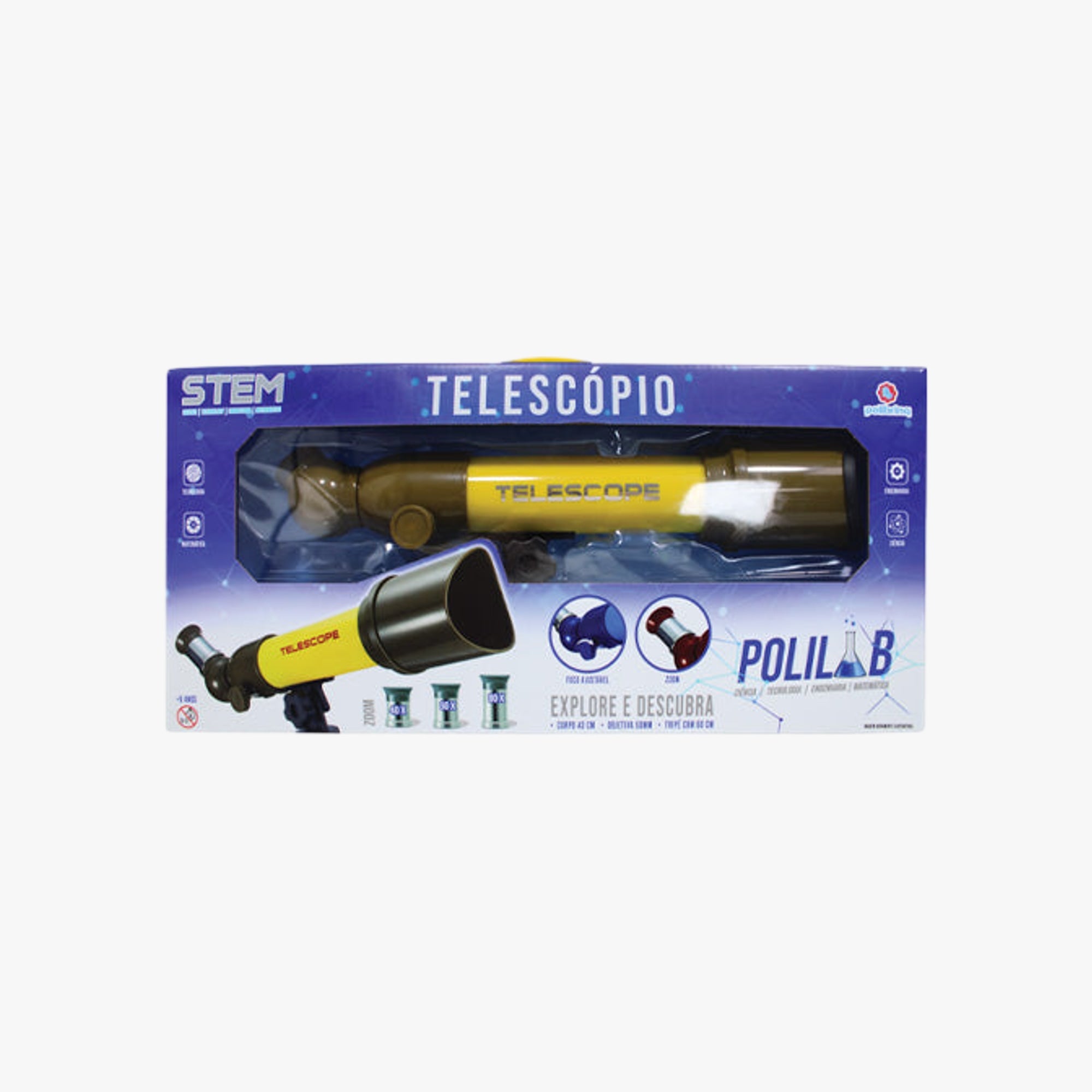 Telescópio Polilab Sortido