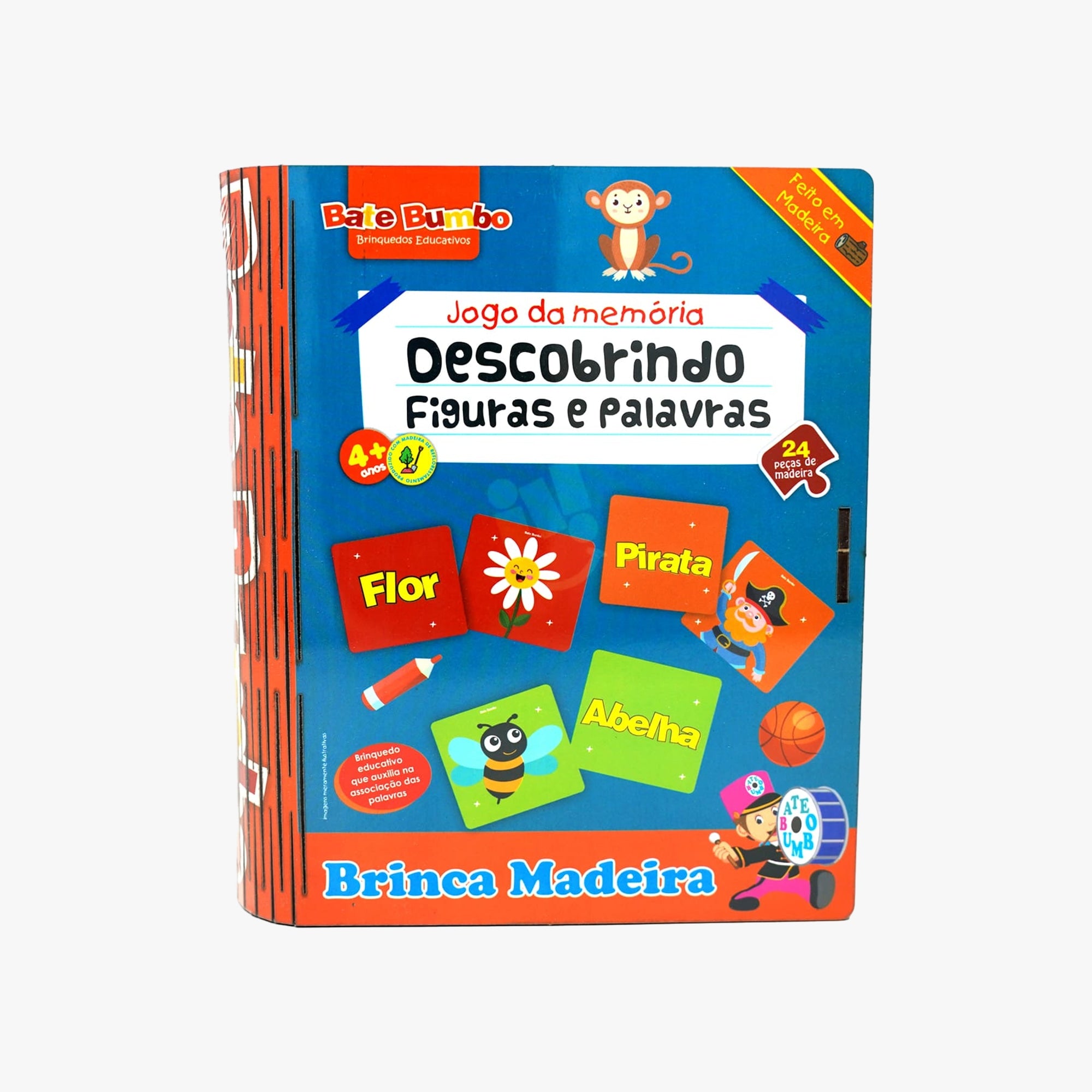Jogo da Memória Descobrindo Figuras e Palavras