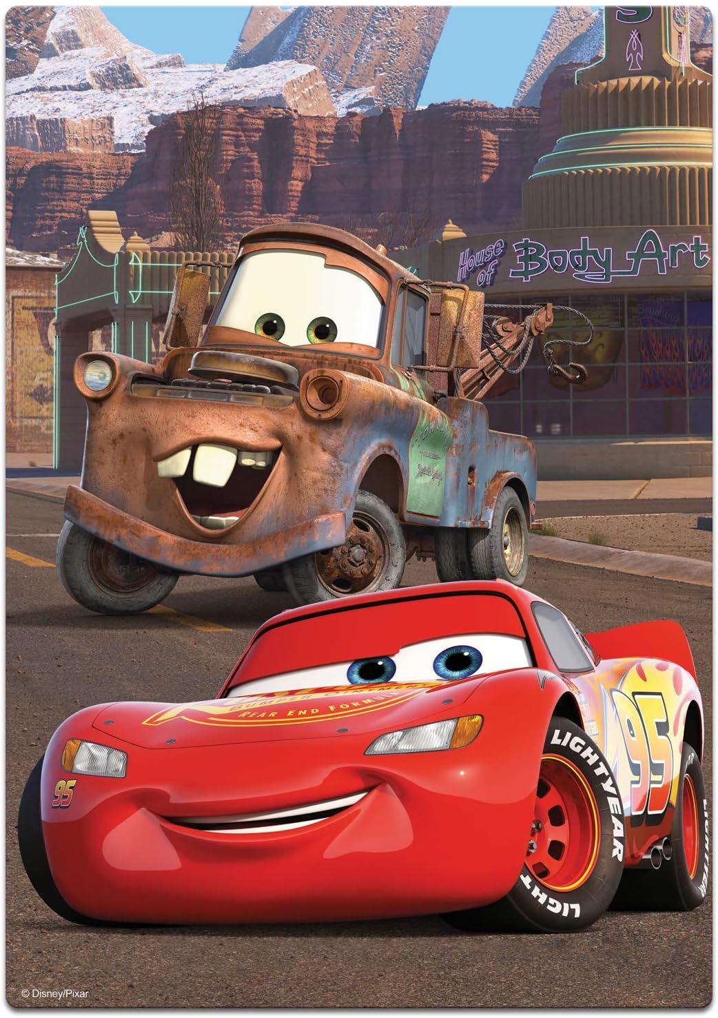Quebra-Cabeça Carros 200 Peças