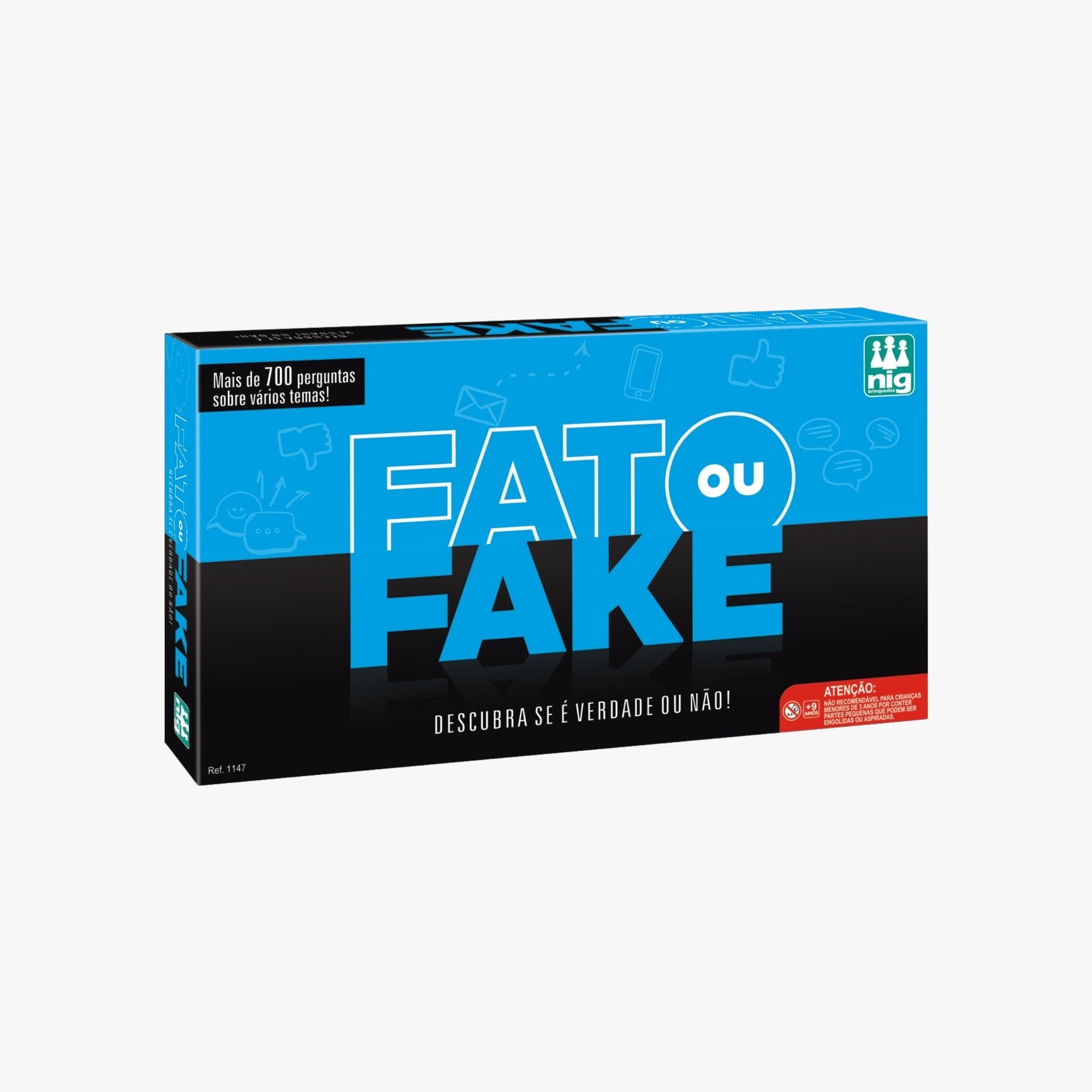 Jogo de Tabuleiro Fato Fake Nig