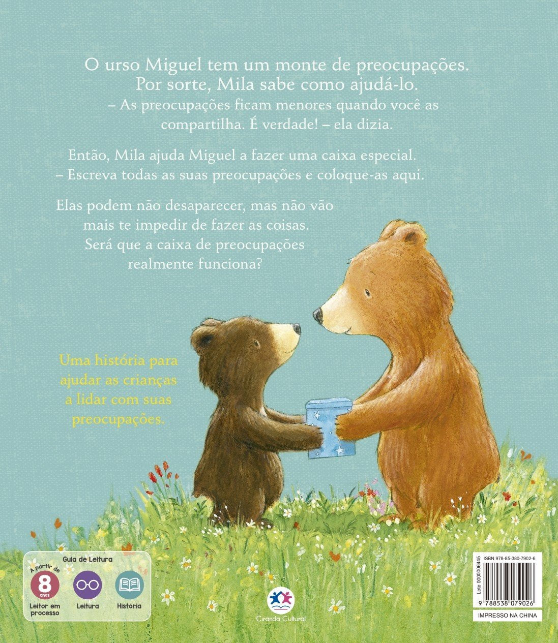 Livro A caixa de Preocupações: Perfeita para Crianças Cheias de Medos