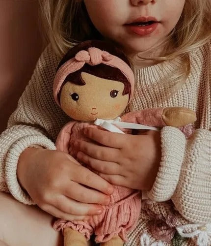 Minha Primeira Boneca Amandine 32 cm
