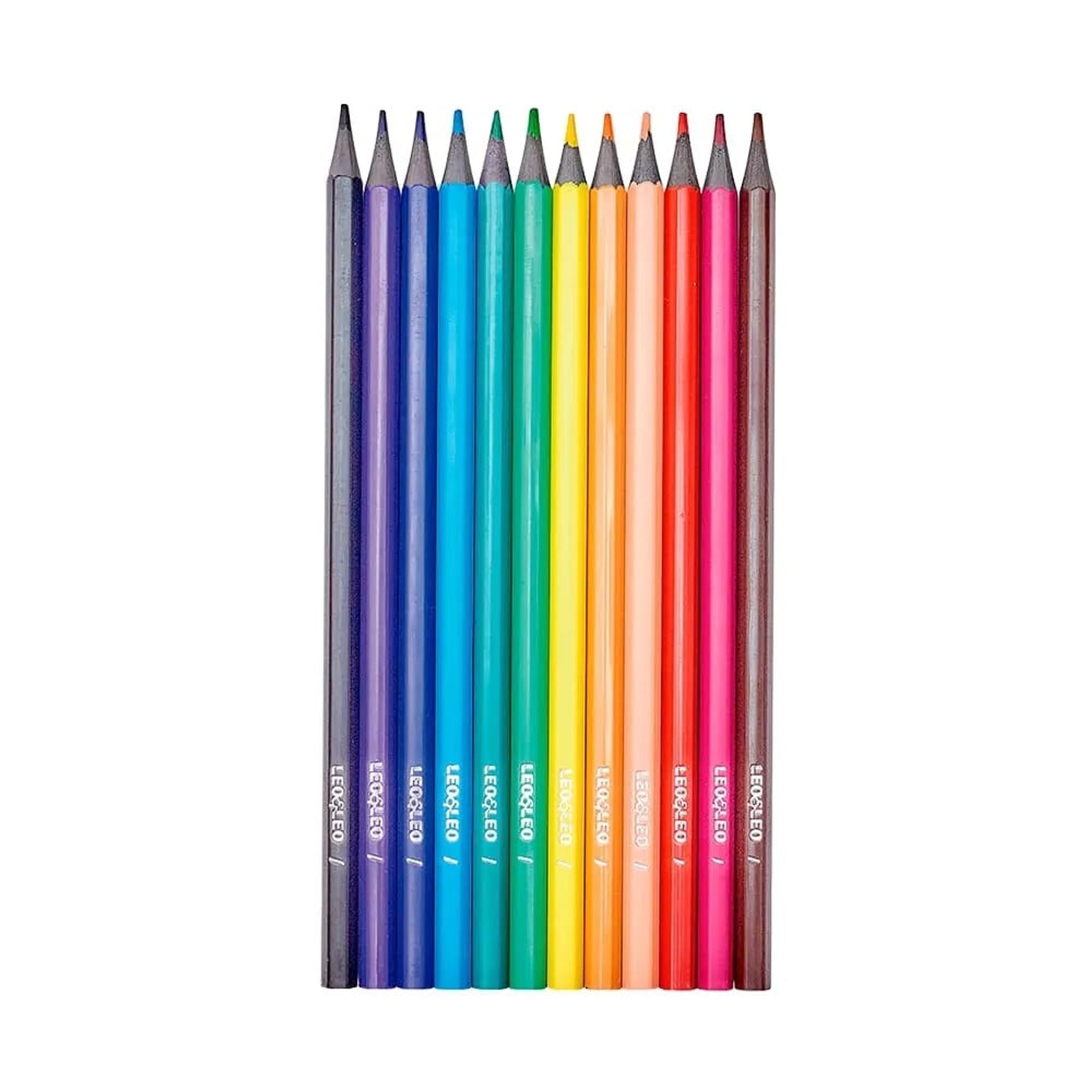 Lápis de Cor Infantil Linha Eco 12 Cores