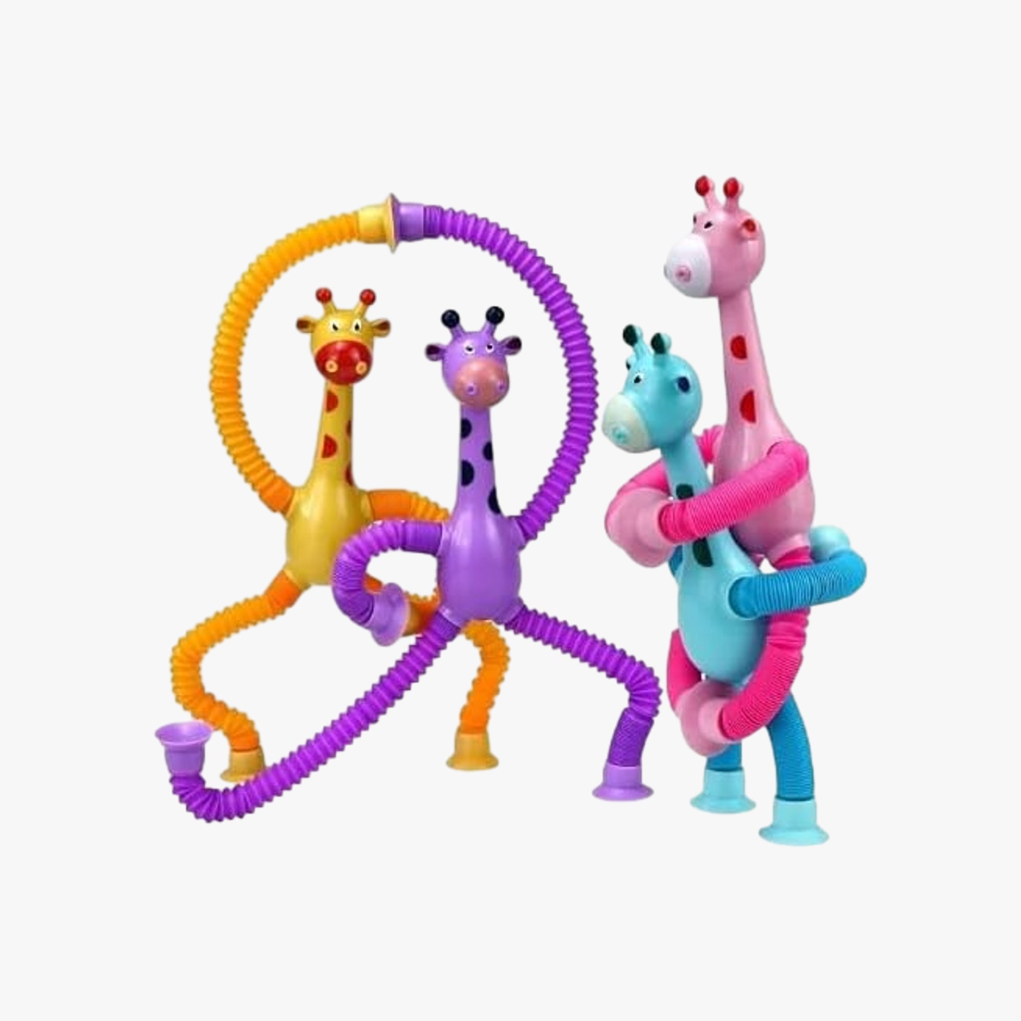 Brinquedo Infantil Girafinha Estica Sortida