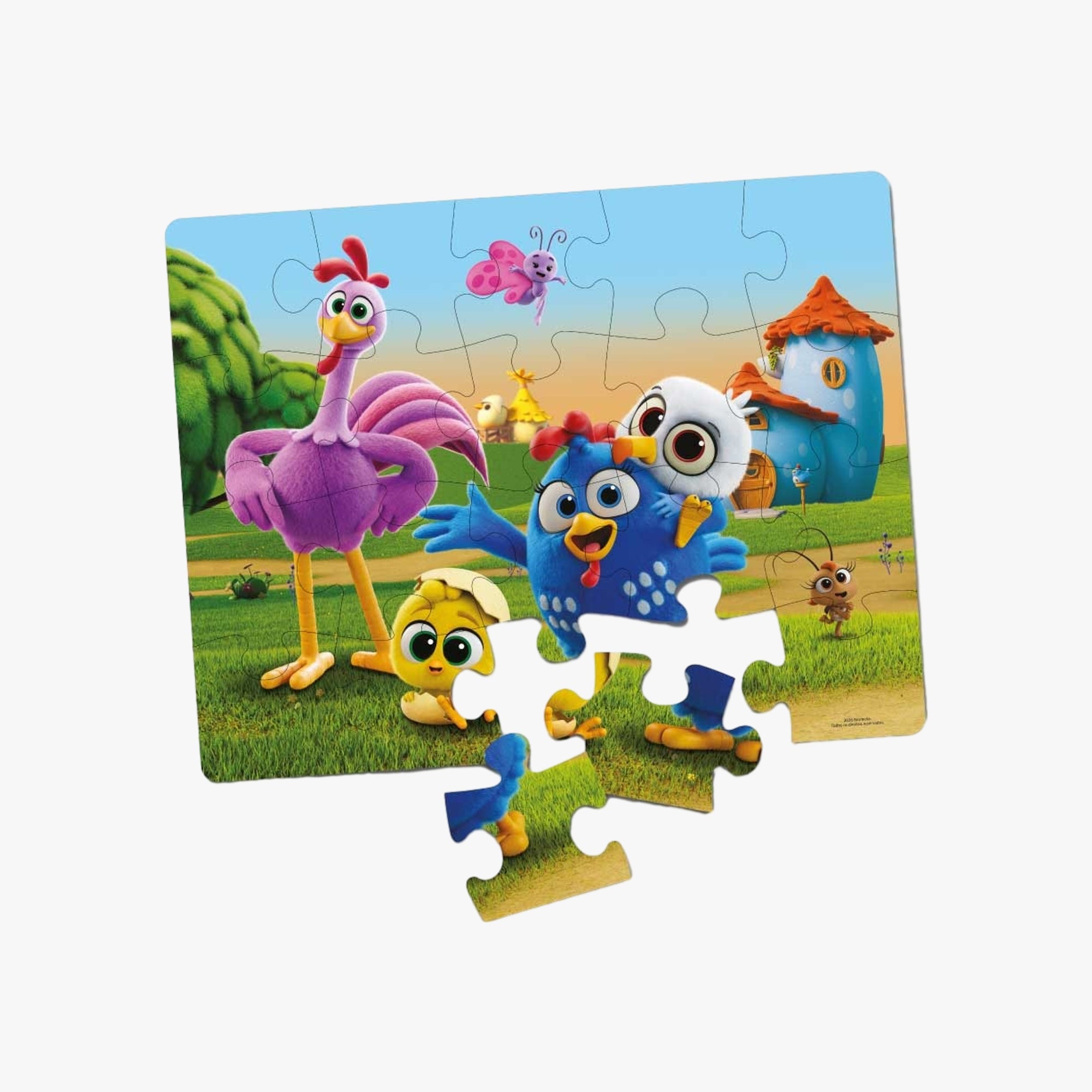 Quebra-Cabeça Infantil Galinha Pintadinha 20 Peças