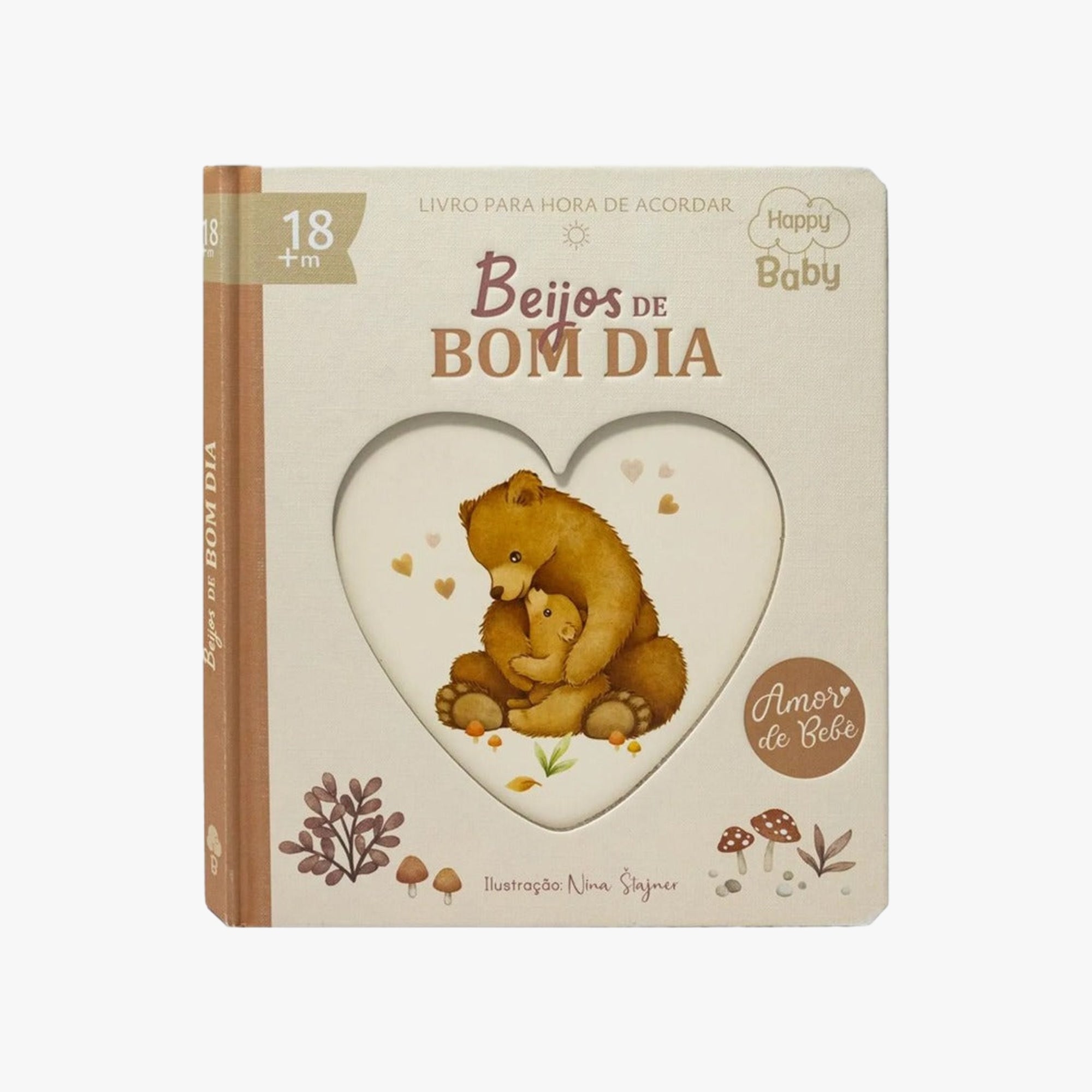 Livro Beijos de Bom Dia: Amor de Bebê