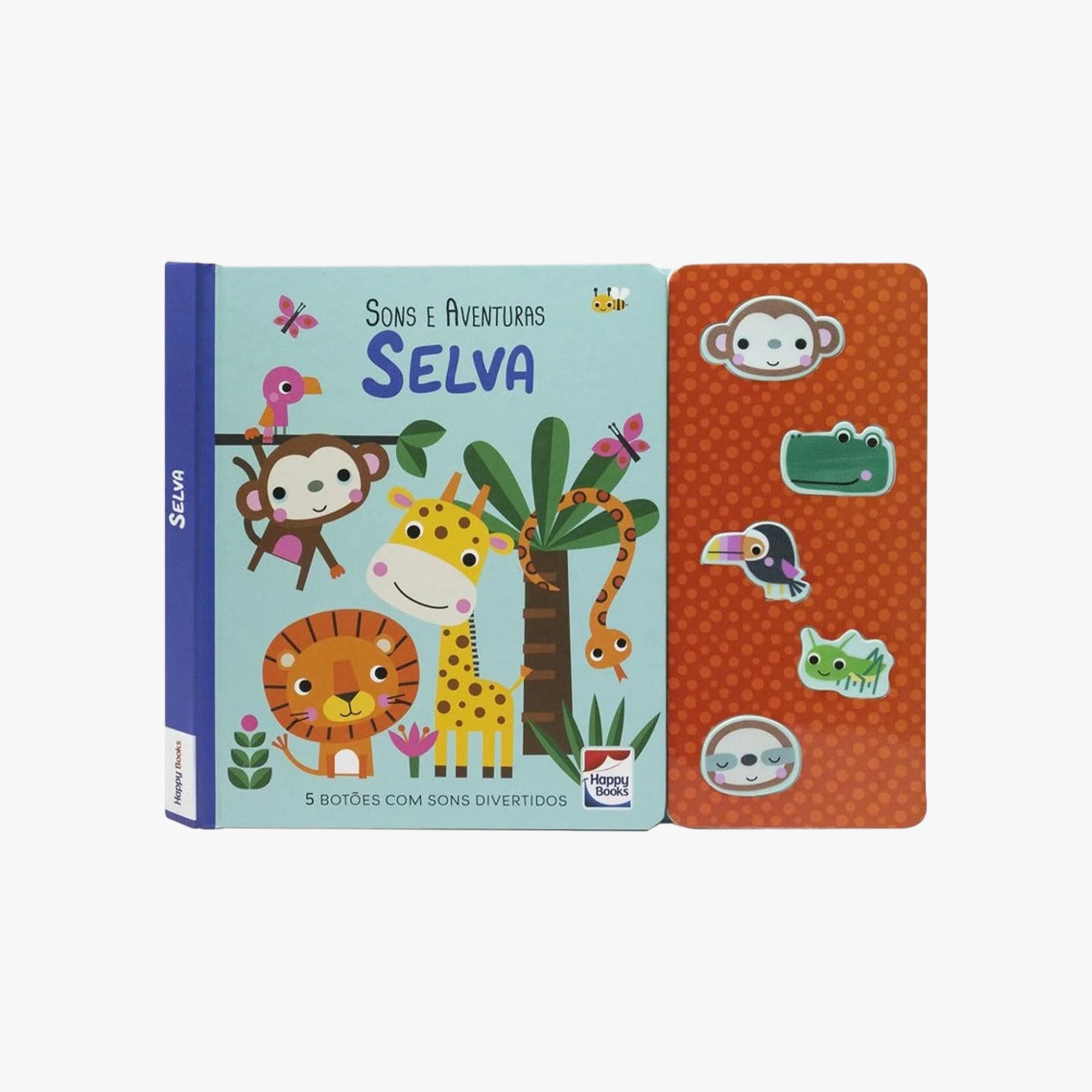 Livro Sonoro e Aventuras Selva