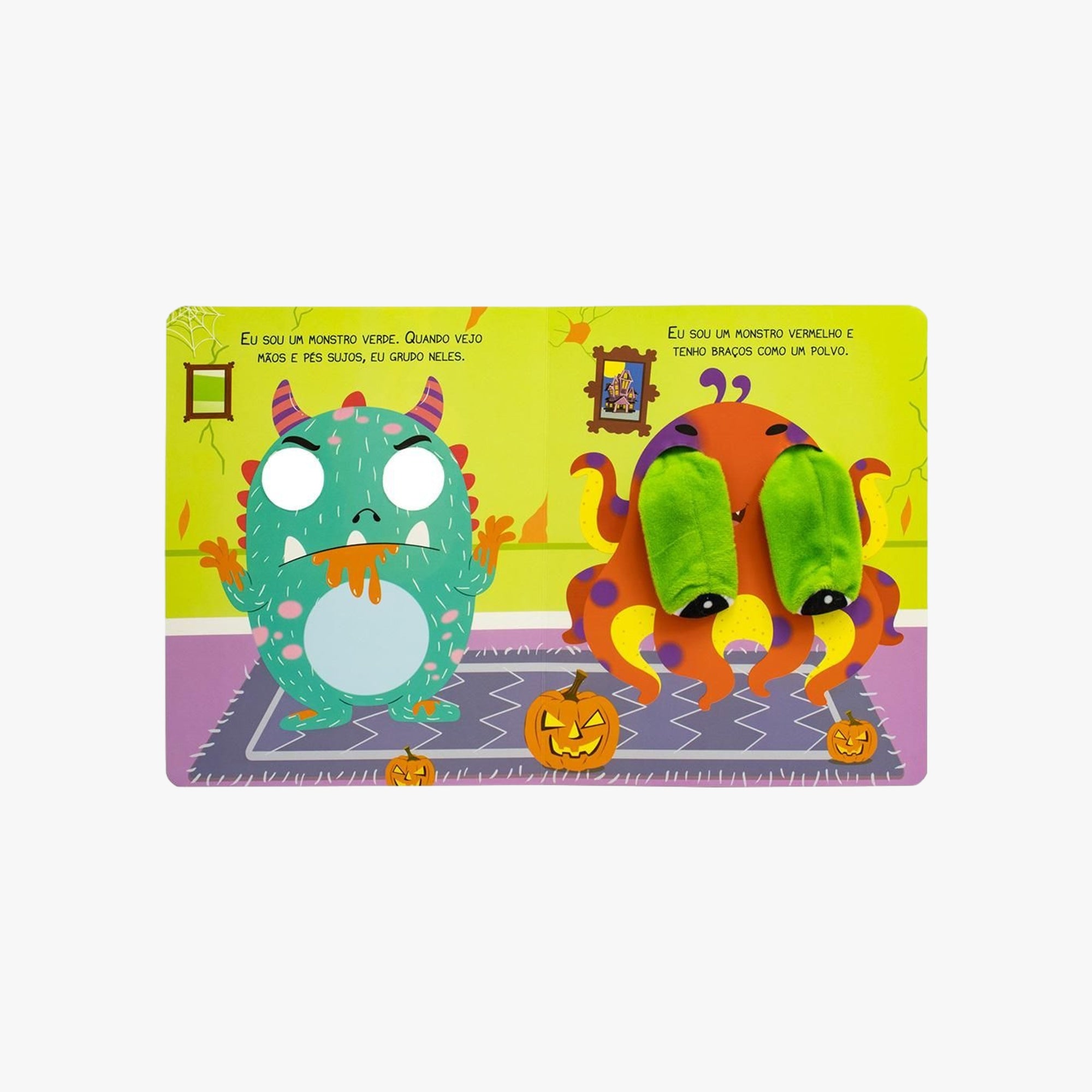 Livro Infantil Dedoche Monstrinhos