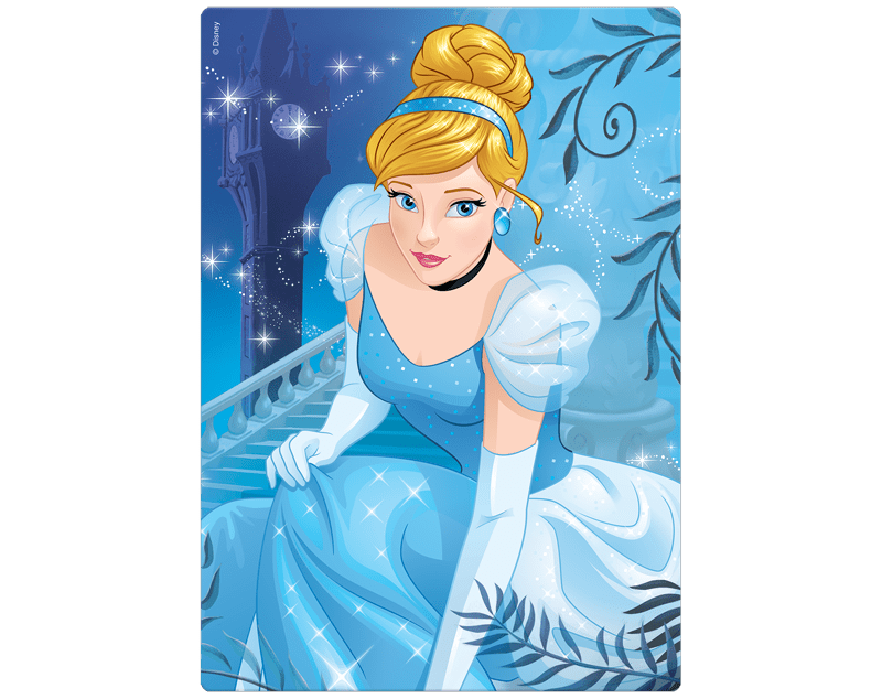 Quebra-Cabeça Princesa Cinderela 60 Peças