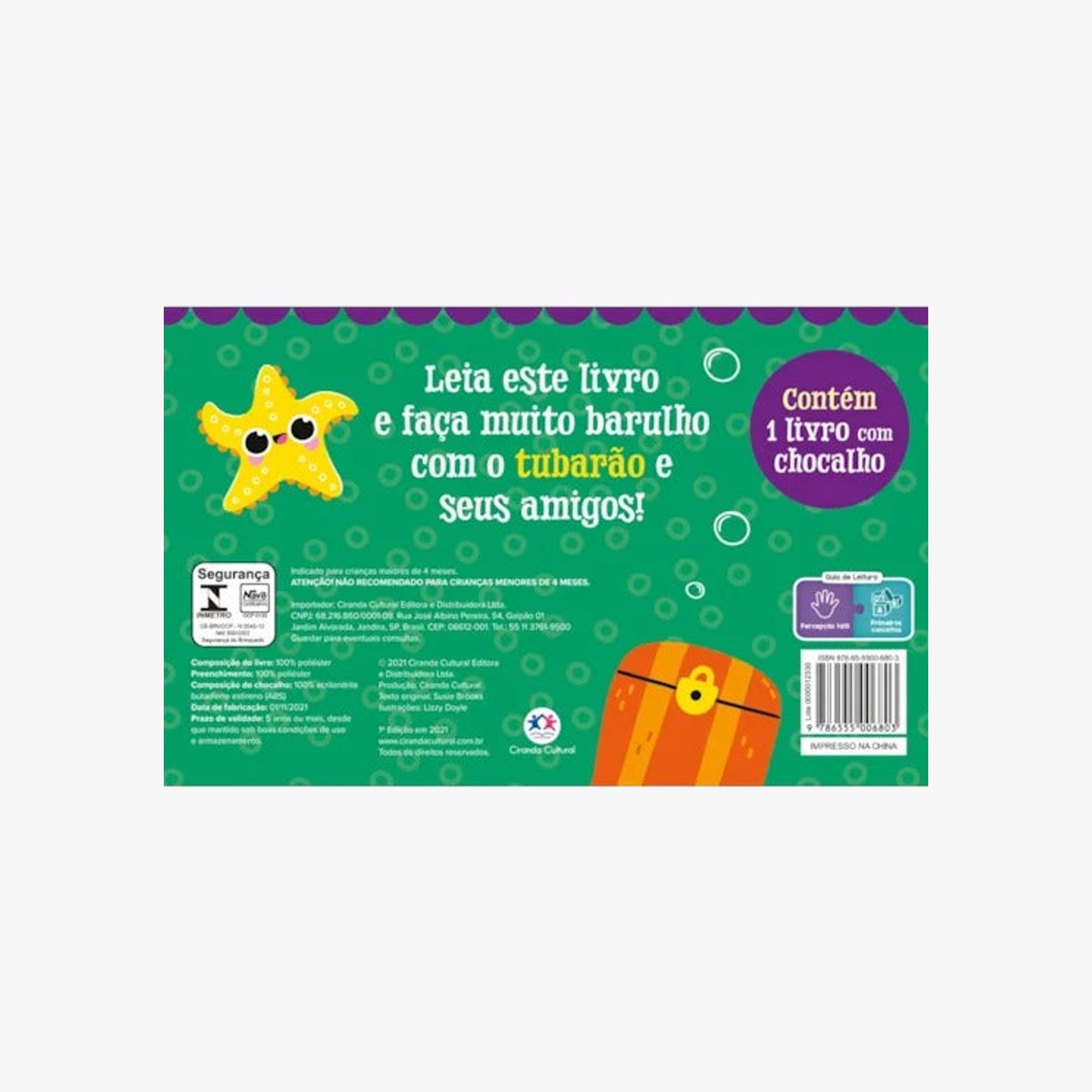 Livro Pano Tubarão e seus amigos