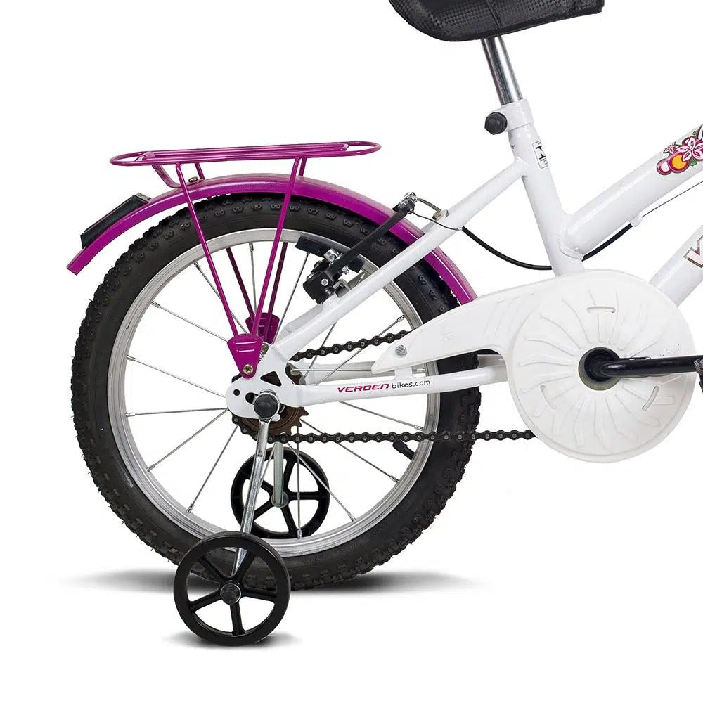 Bicicleta Breeze Aro 16 Branco e Pink