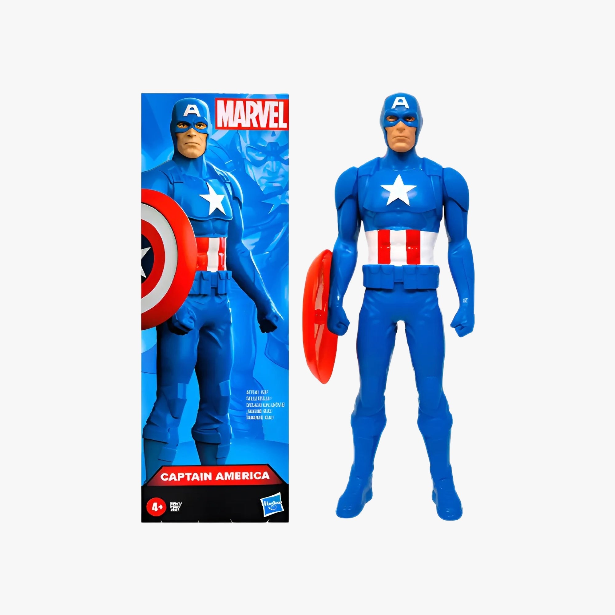Brinquedo Infantil Boneco Clássico Marvel 20 cm Captain America