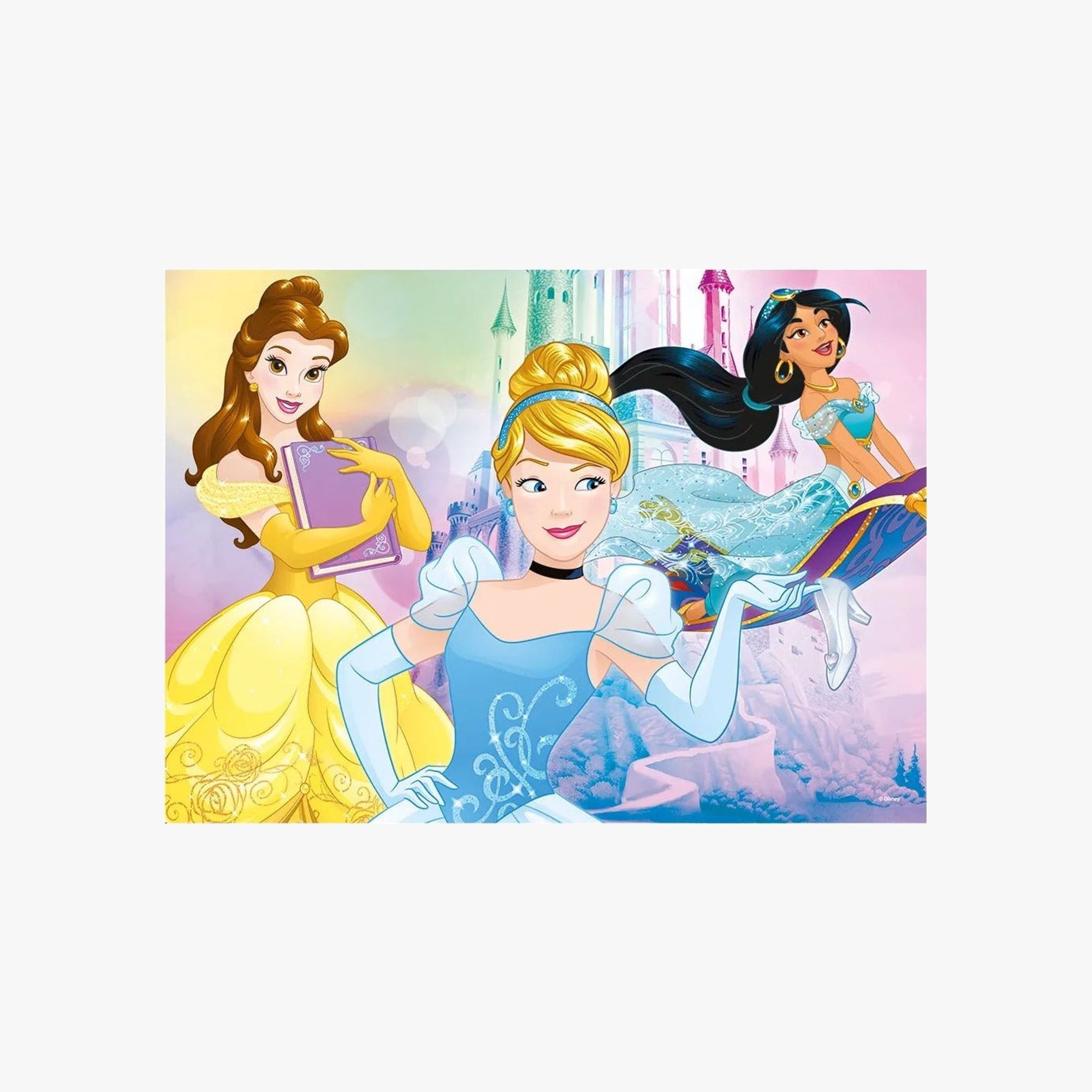 Quebra-Cabeça Infantil das Princesas 60 Peças