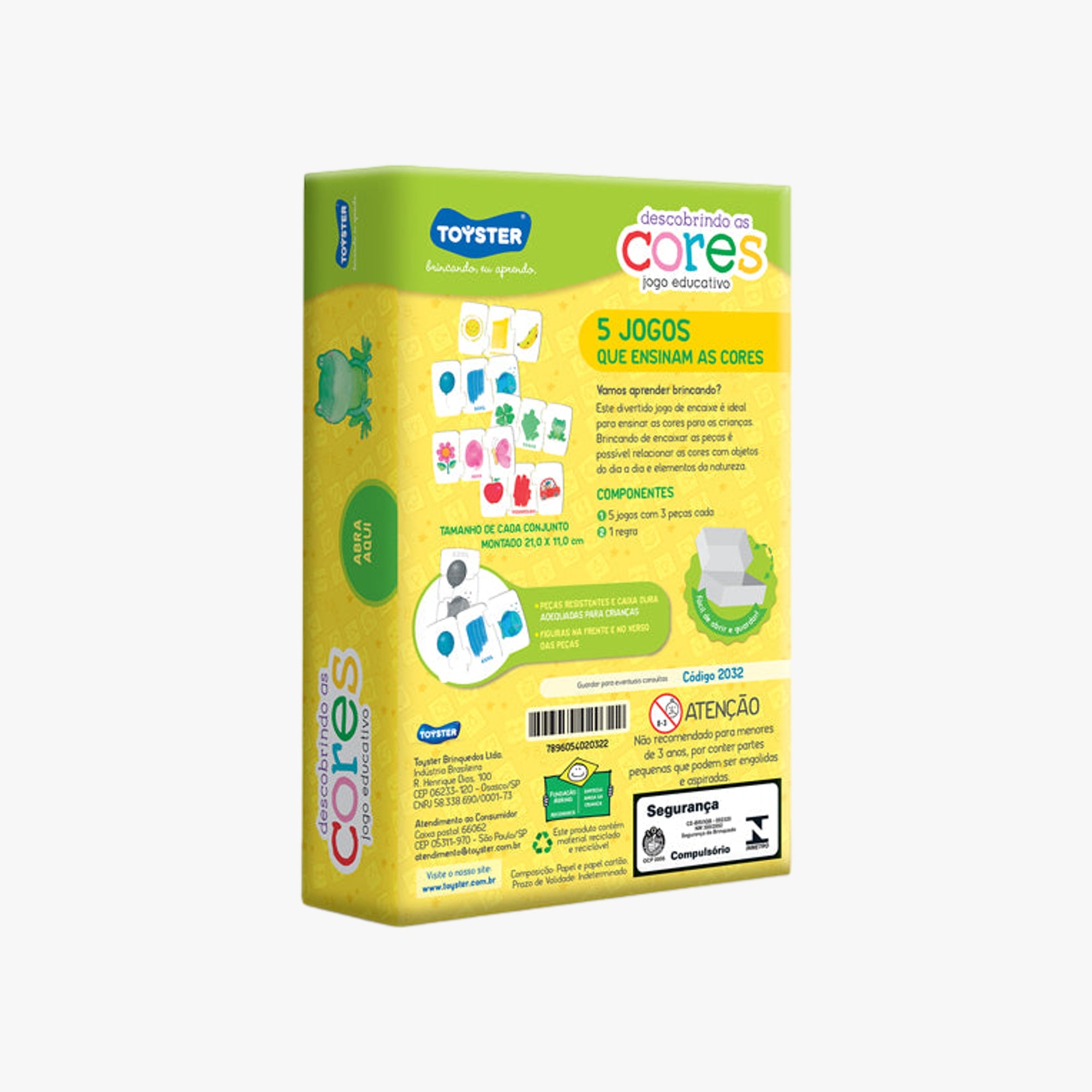 Jogo Educativo Descobrindo as Cores