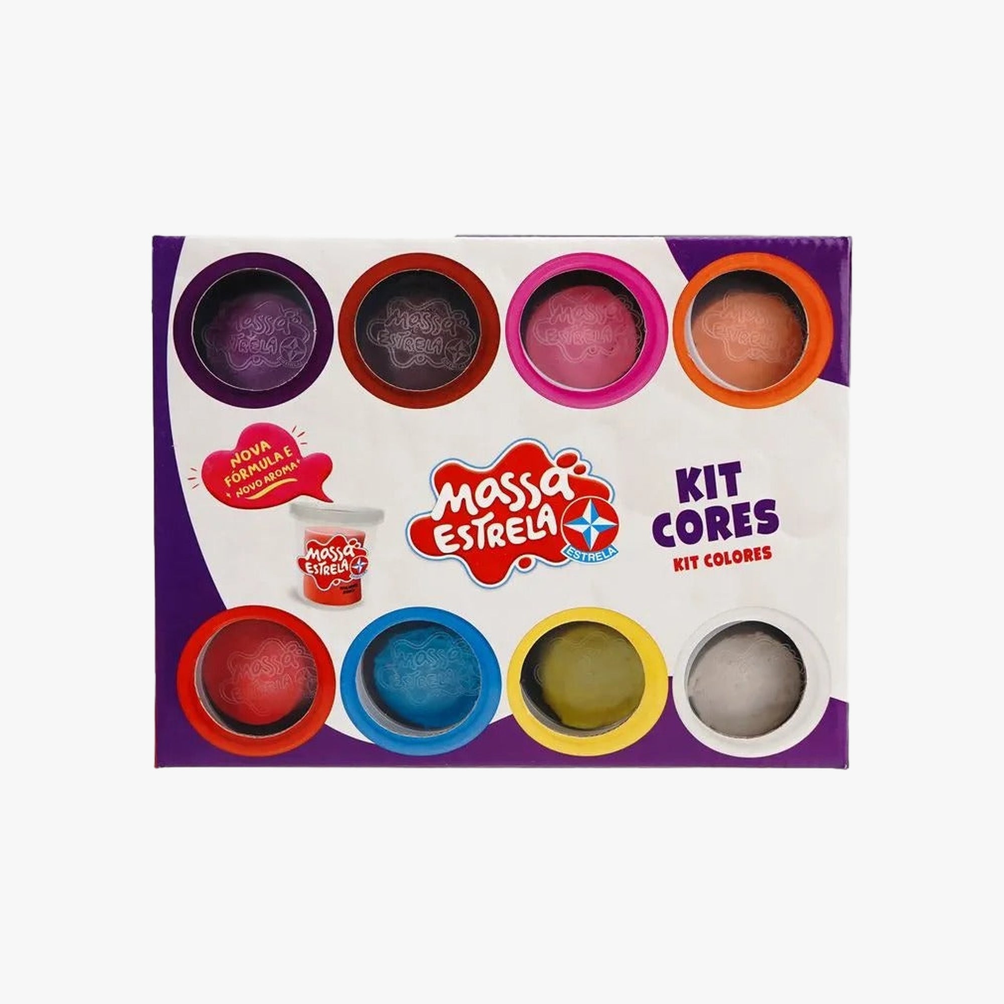 Super Massa Kit Cores Estrela