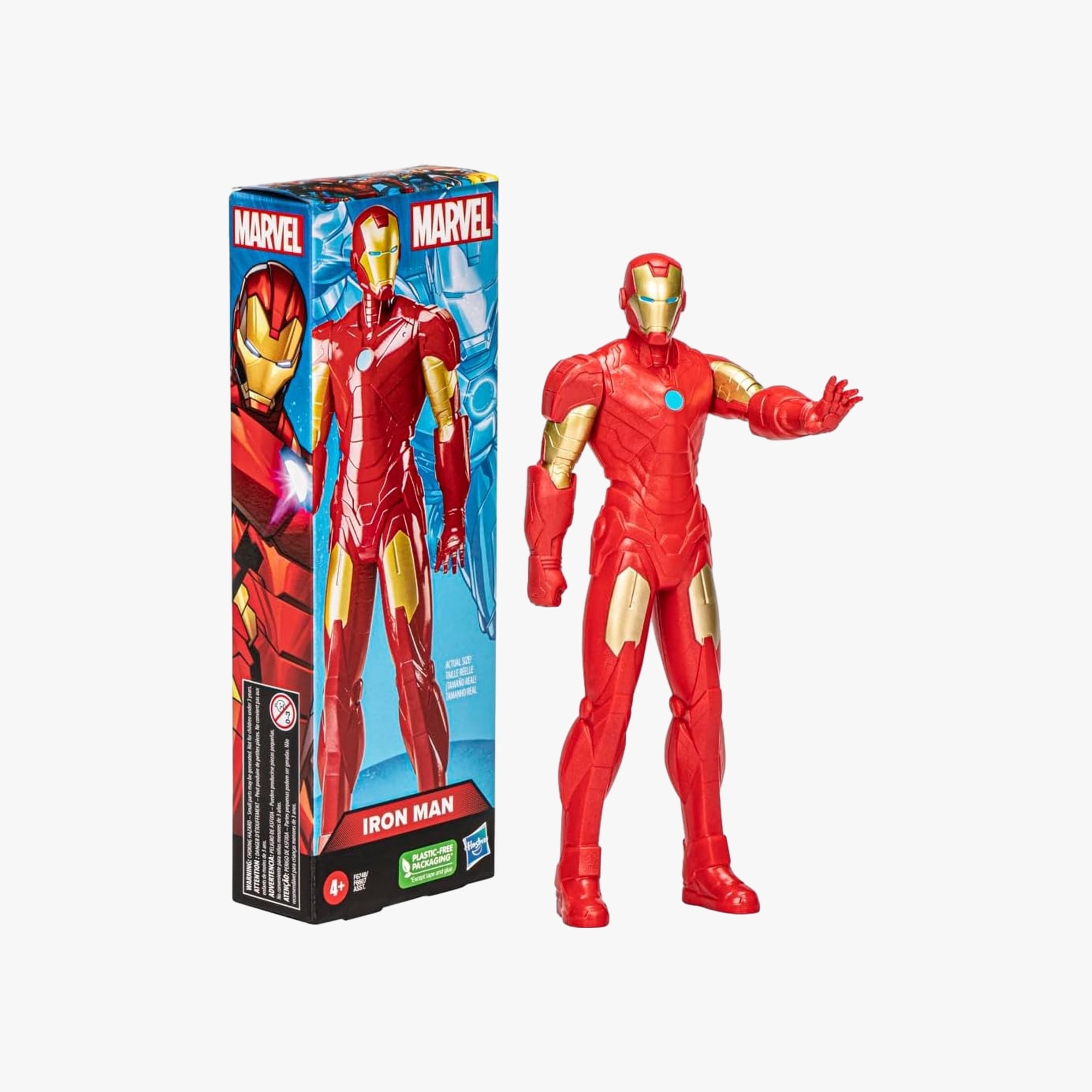 Brinquedo Infantil Boneco Clássico Marvel 20 cm Homem de Ferro