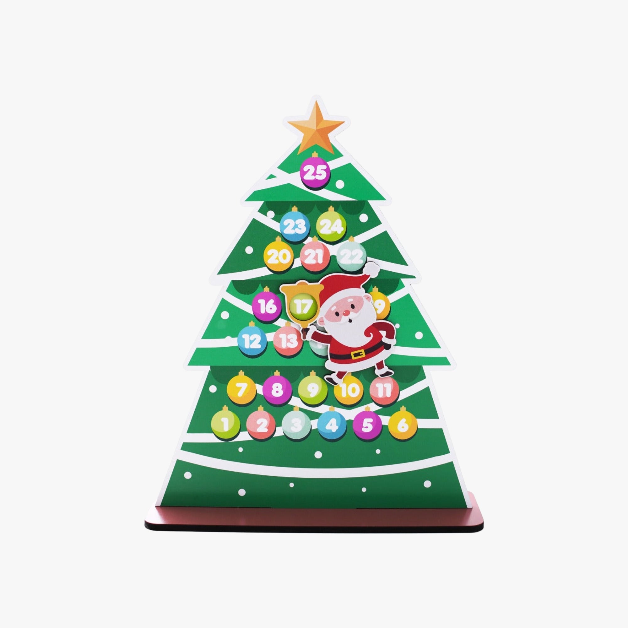 Brinquedo Calendário Magnético de Natal Infantil