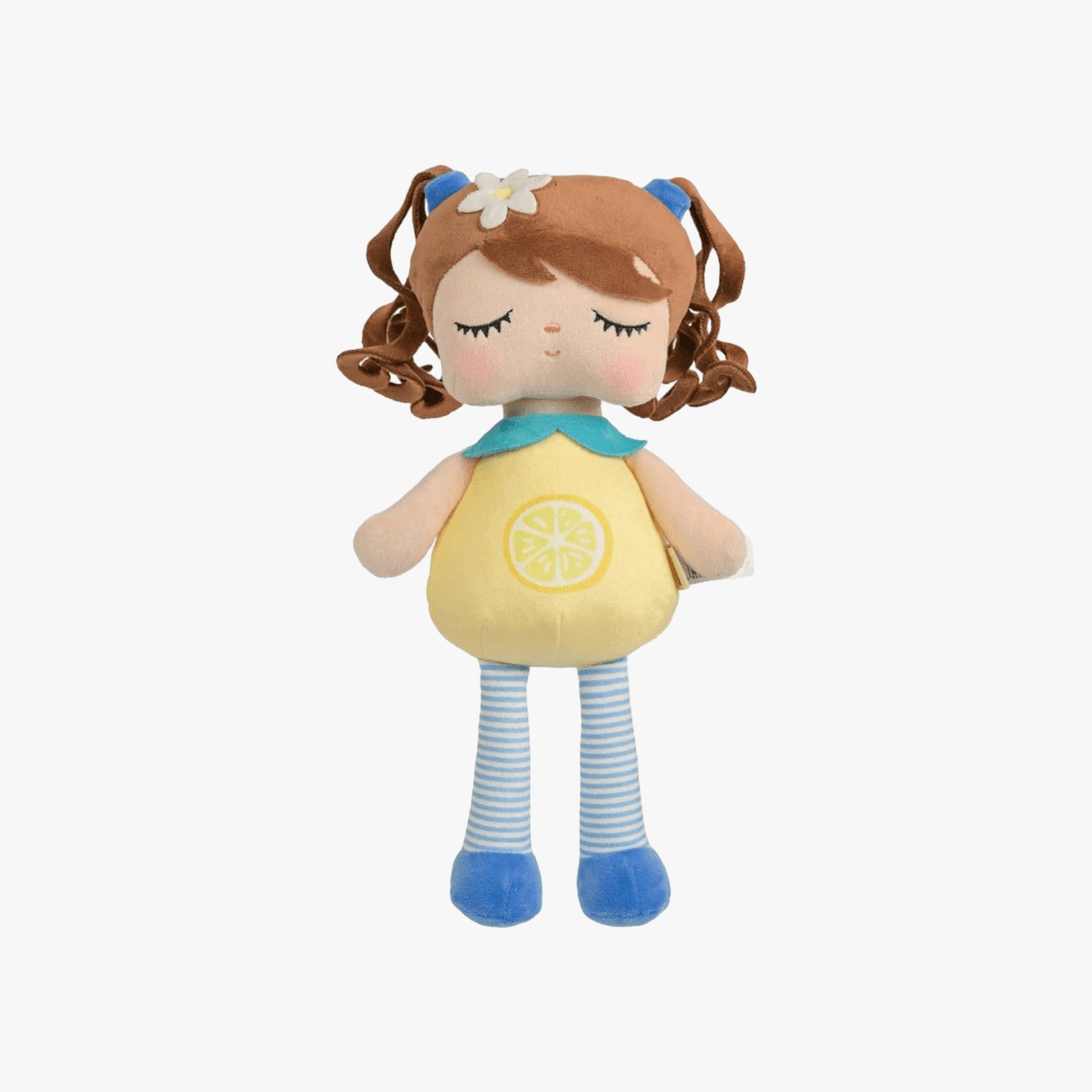 Boneca Infantil de Pano Frutinha Limãozinho 33cm