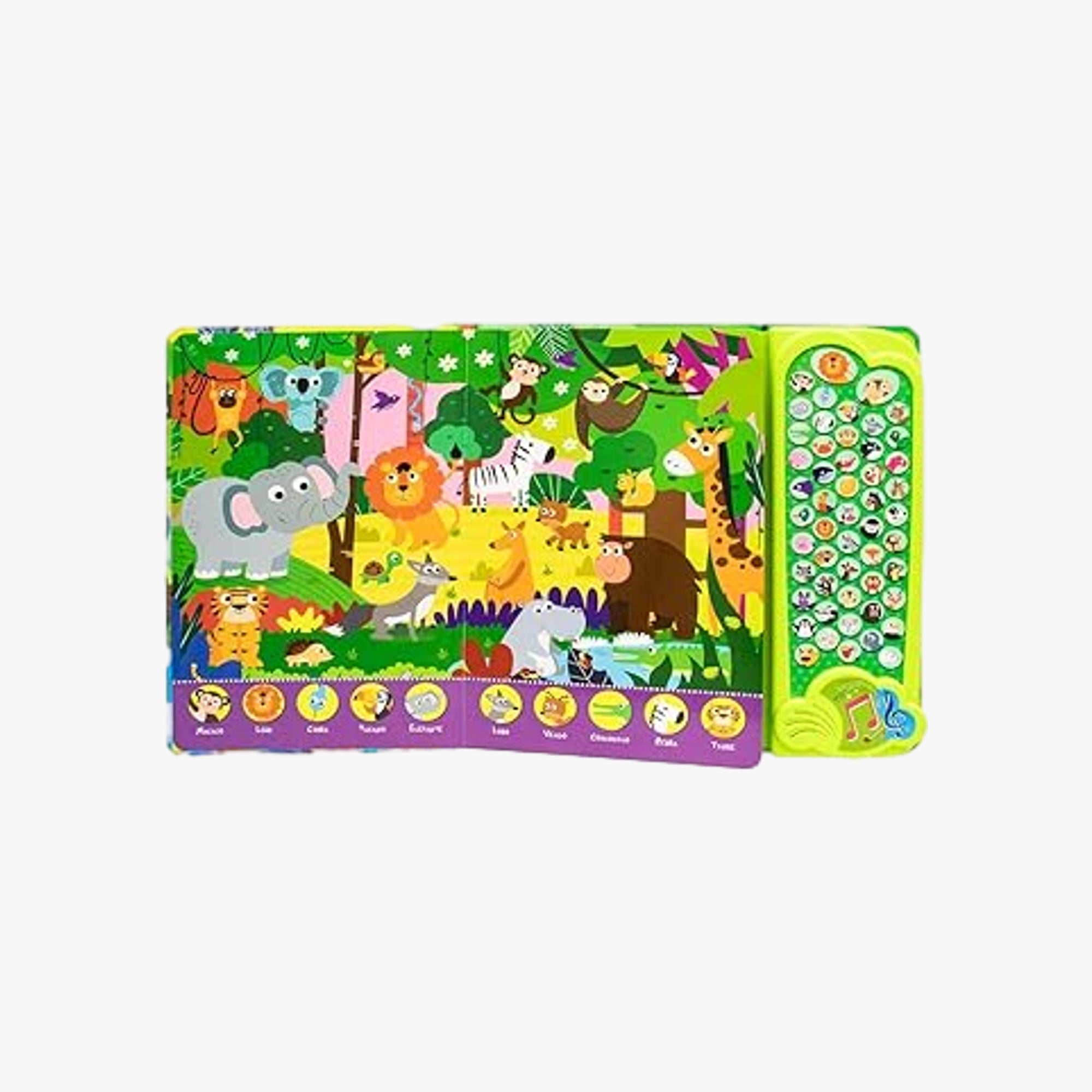Procure e Encontre Livro Sonoro Animais