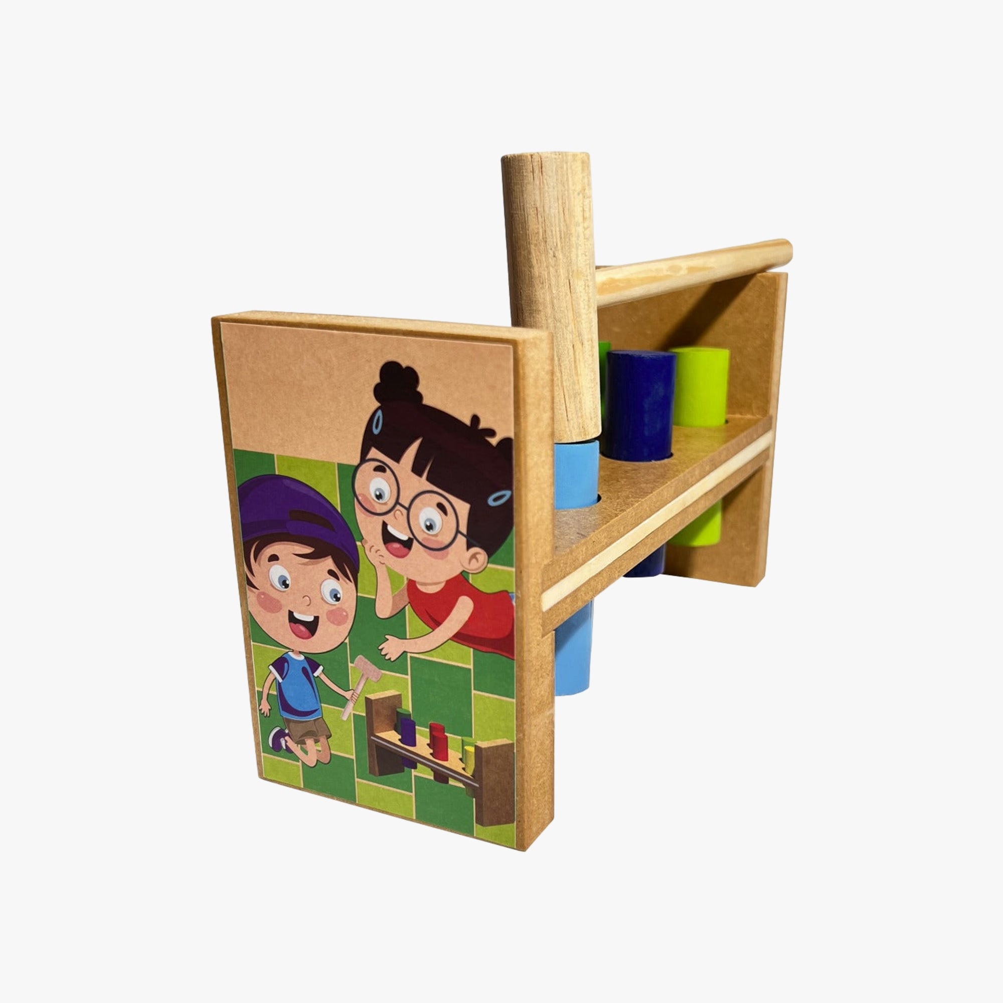 Brinquedo Pedagógico Bate Pinos