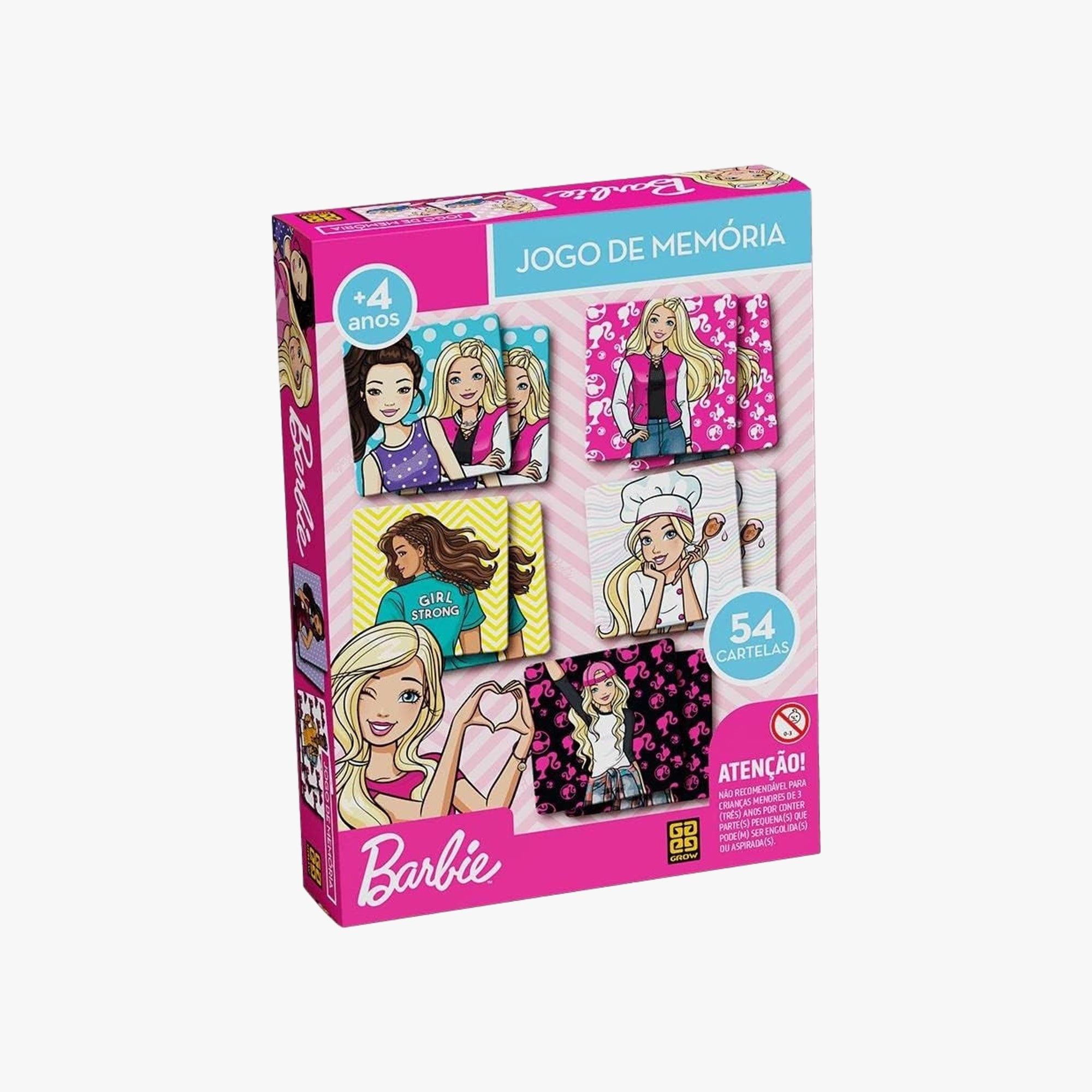 Jogo da Memória Barbie 27 Pares