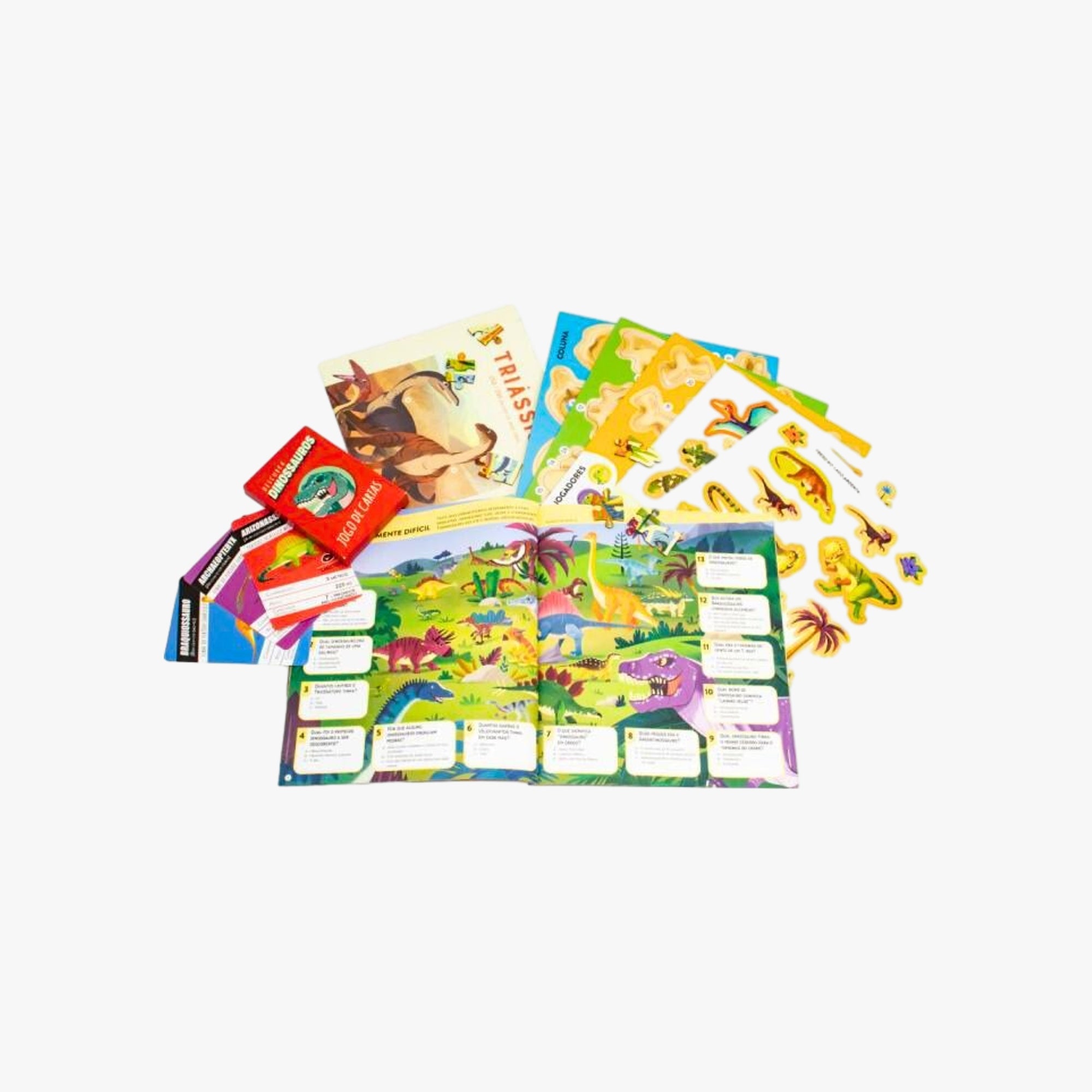 Box de Aprendizagem Grandes Ideias Descubra Dinossauros