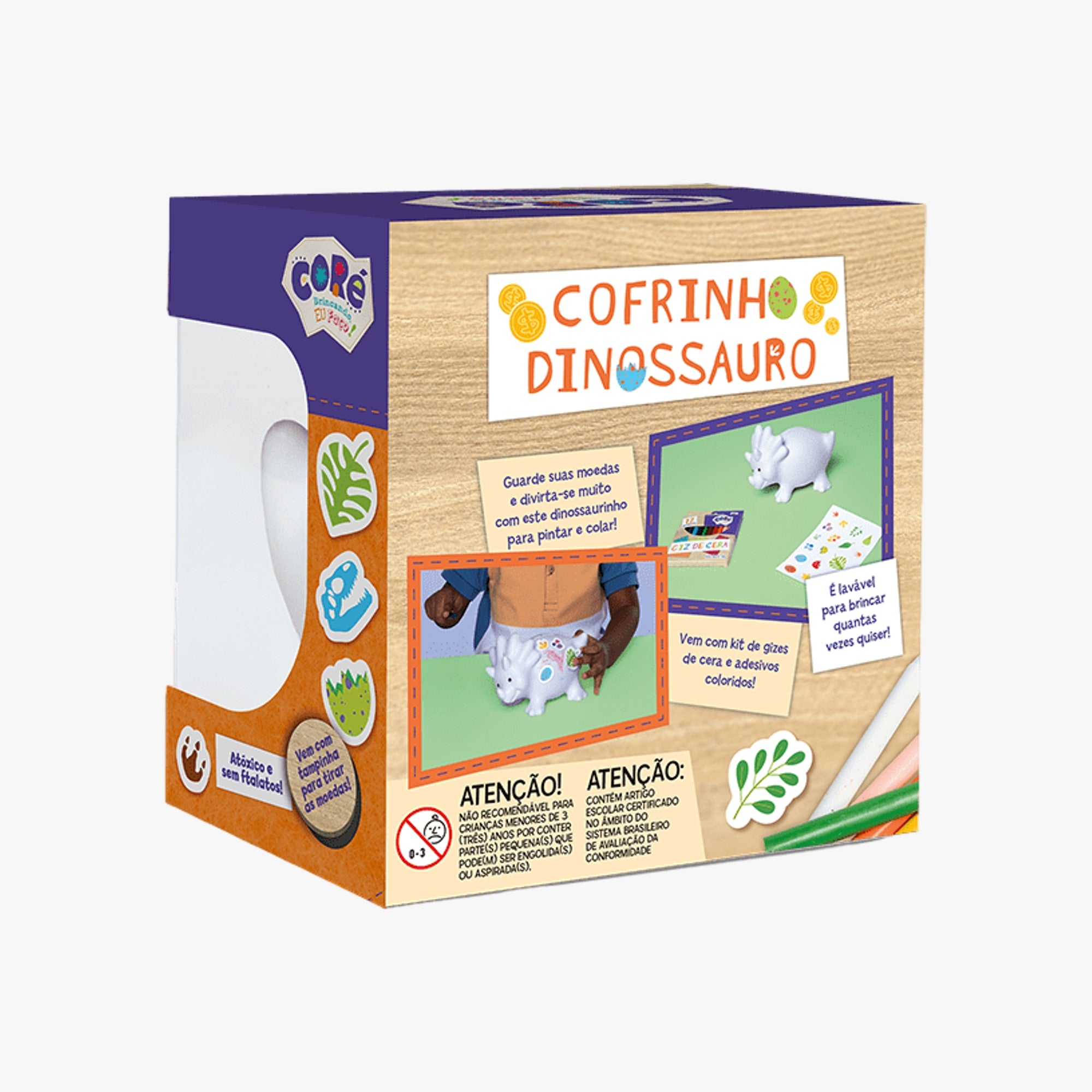 Meu Primeiro Cofrinho Dinossauro