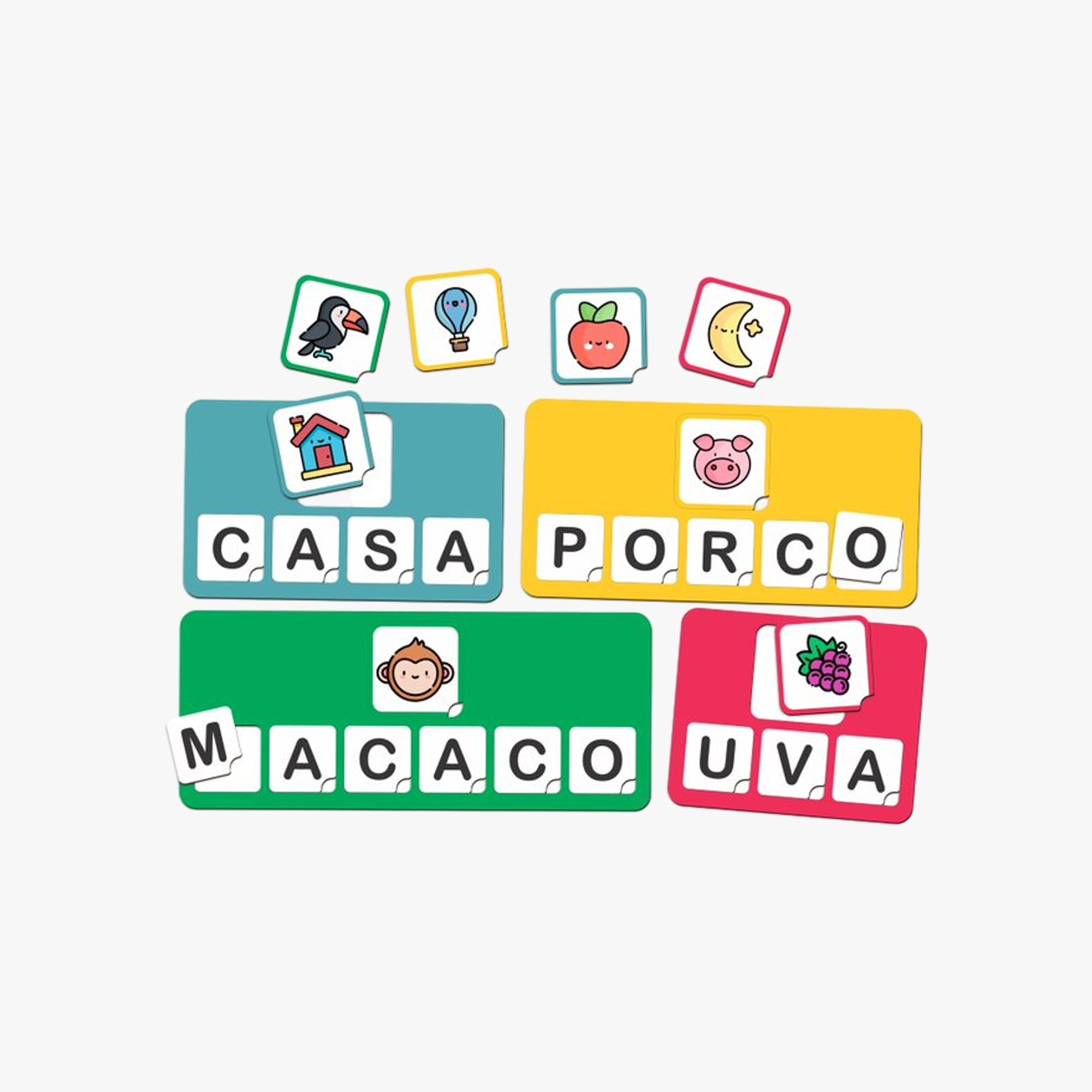 Jogo Educativo Juntando Letras