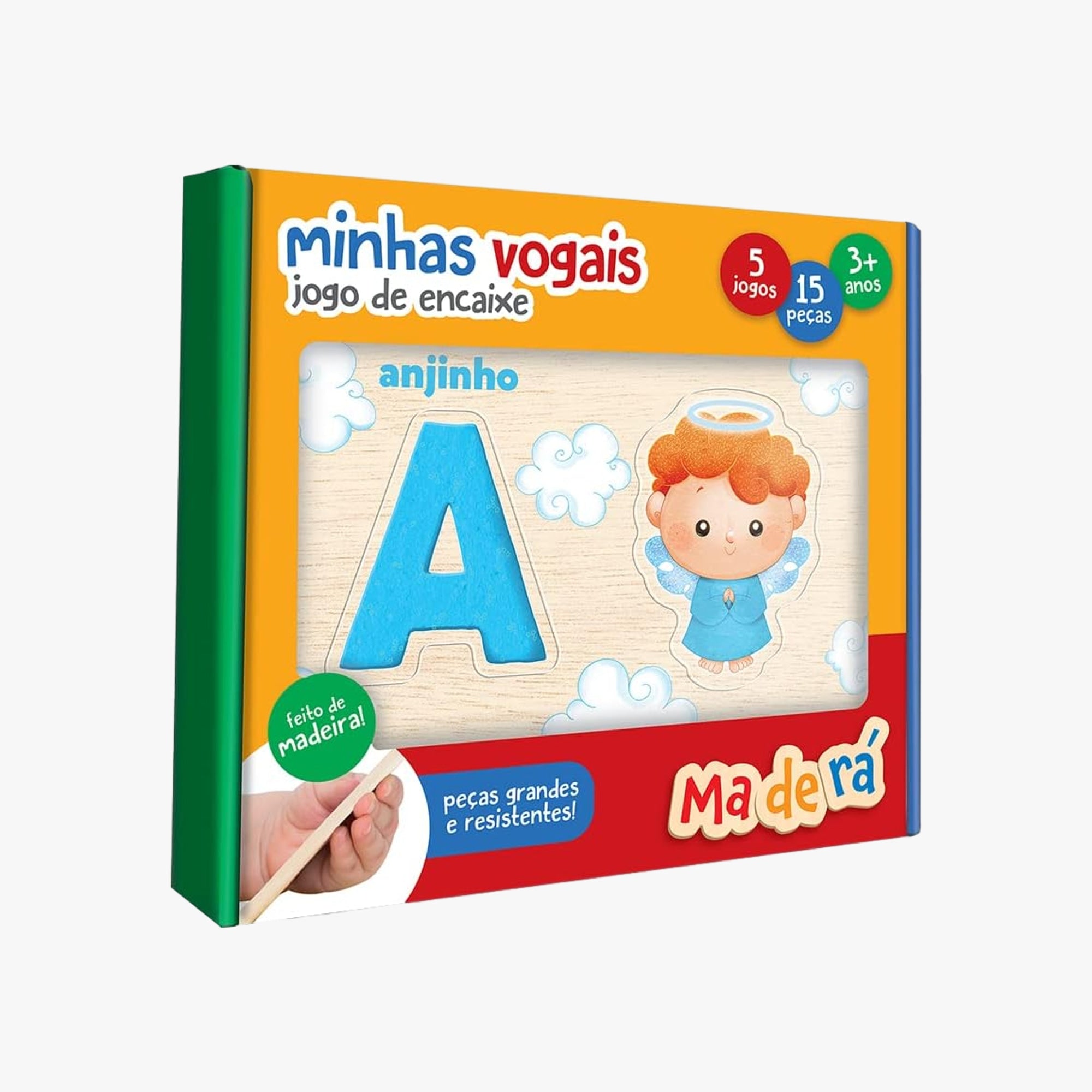 Jogo Educativo Encaixe Minhas Vogais