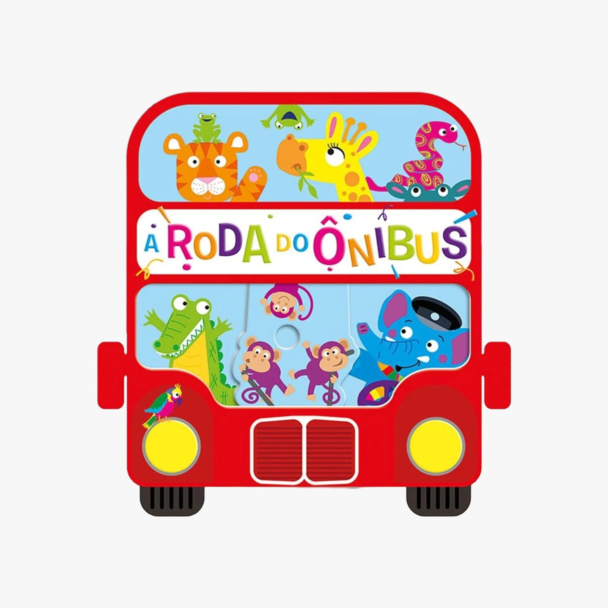 Livro Infantil Abas A Roda do Ônibus