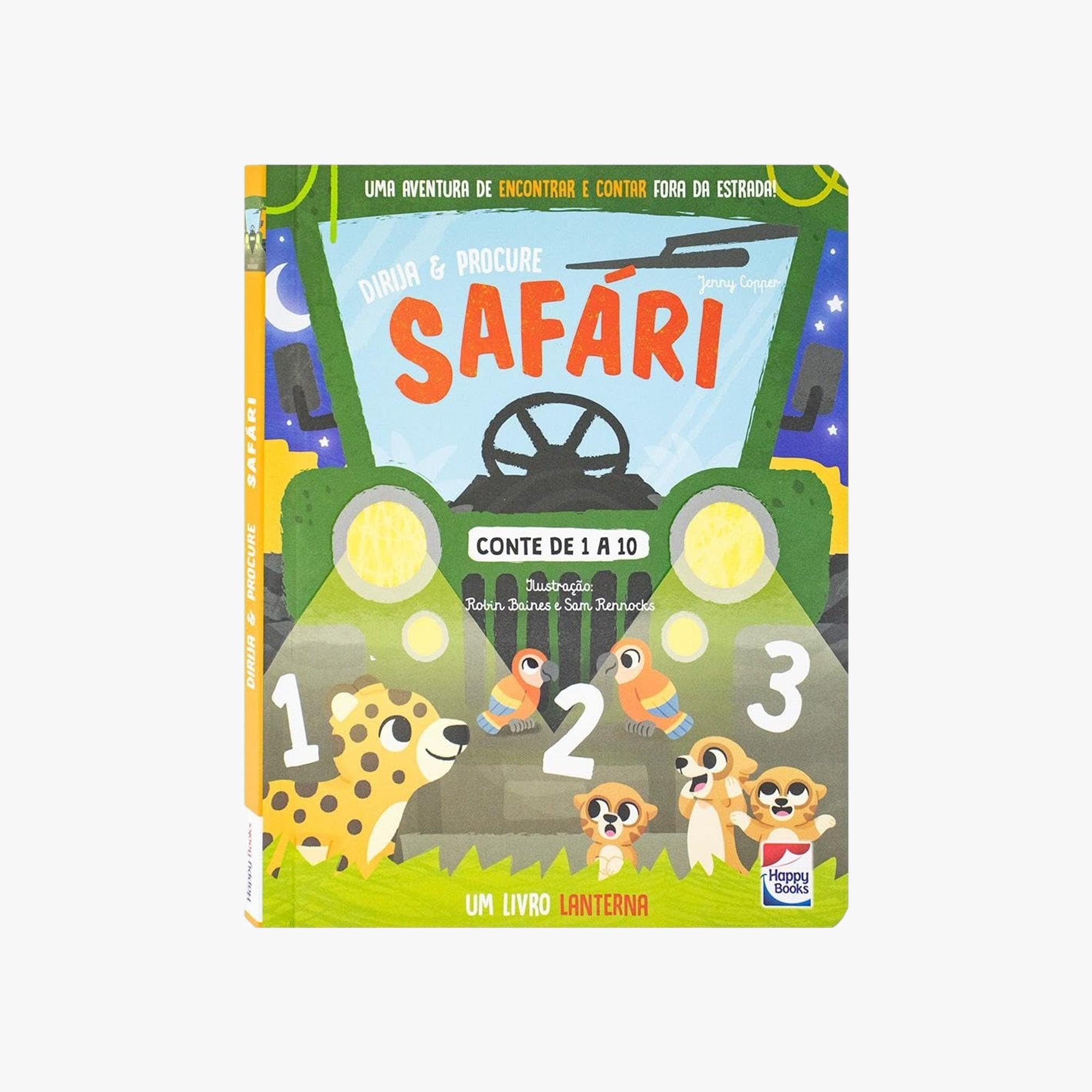Livro Lanterna Safari Dirija e Procure
