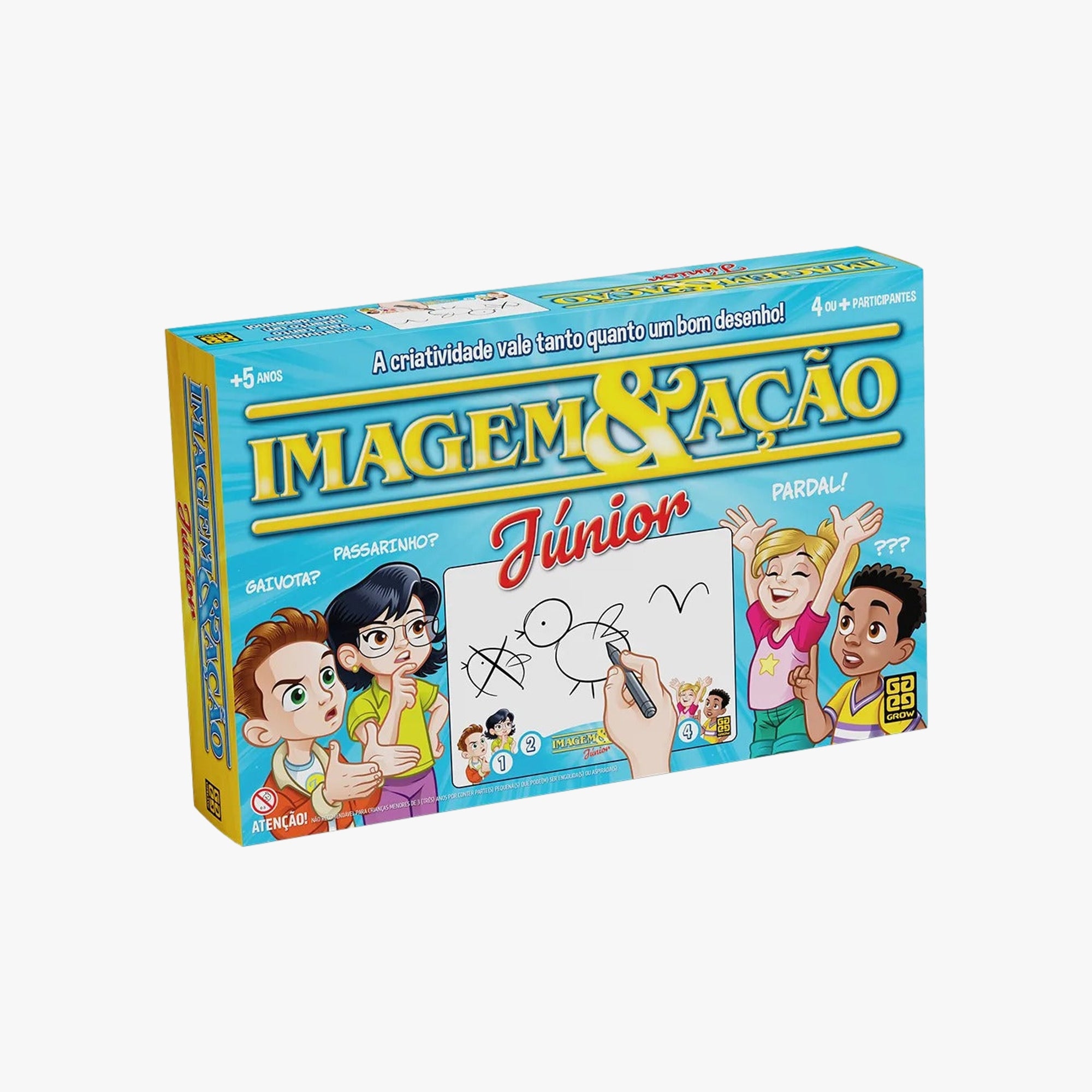 Jogo de Tabuleiro Imagem e Ação Junior Grow