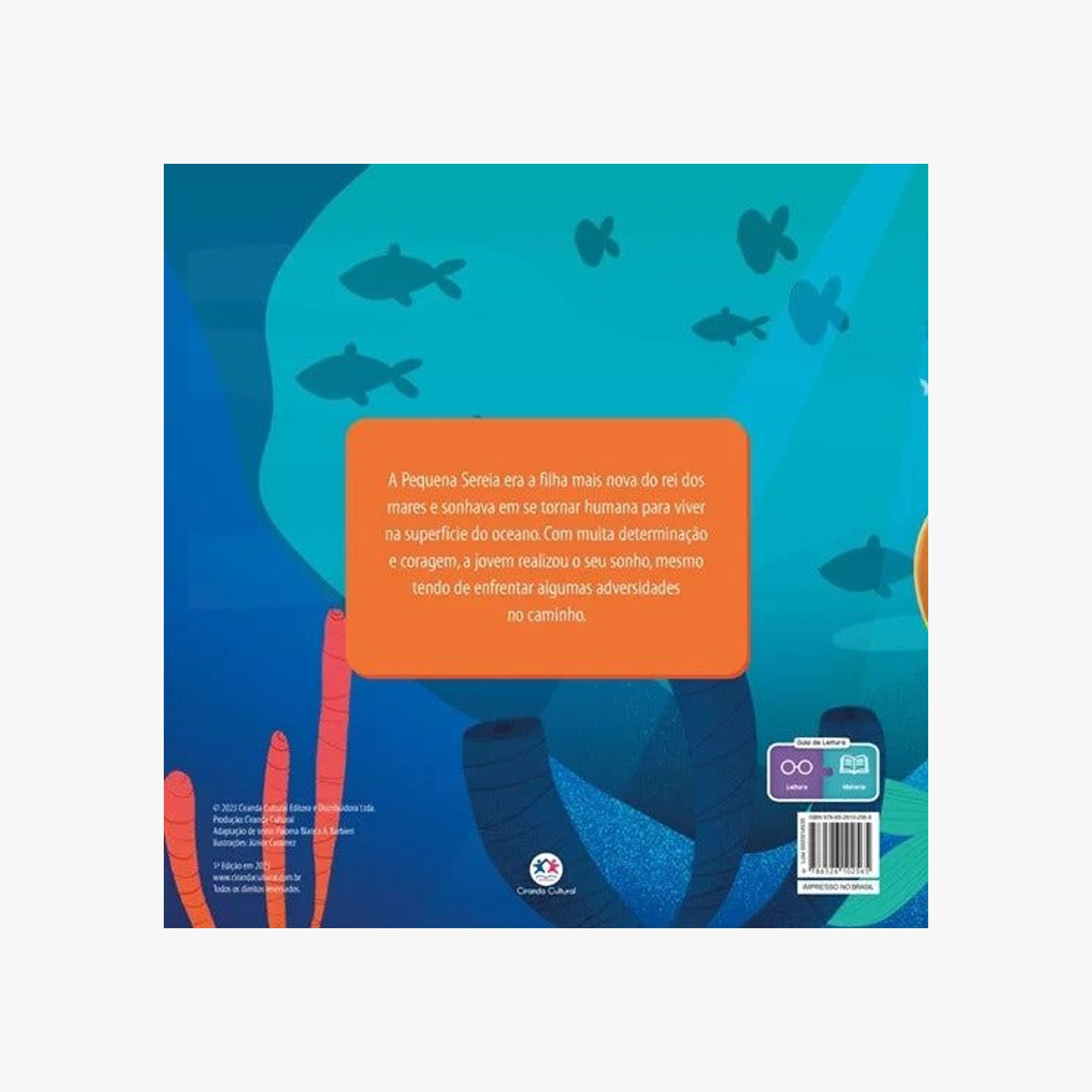 Livro A pequena Sereia