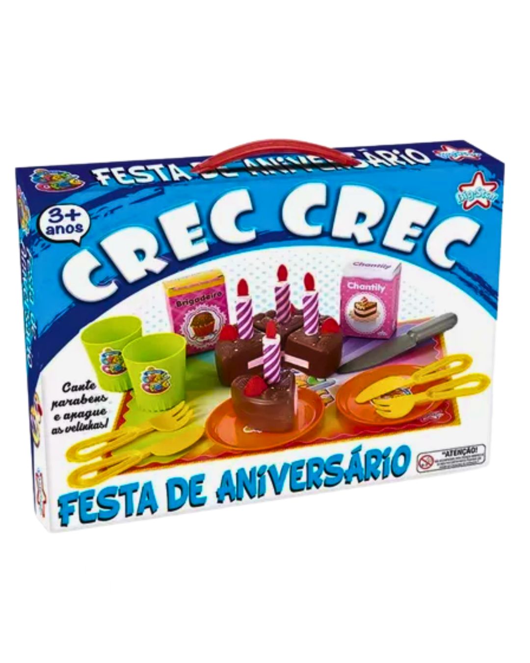 Brinquedo Infantil Faz De Conta Crec Crec - Festa De Aniversário