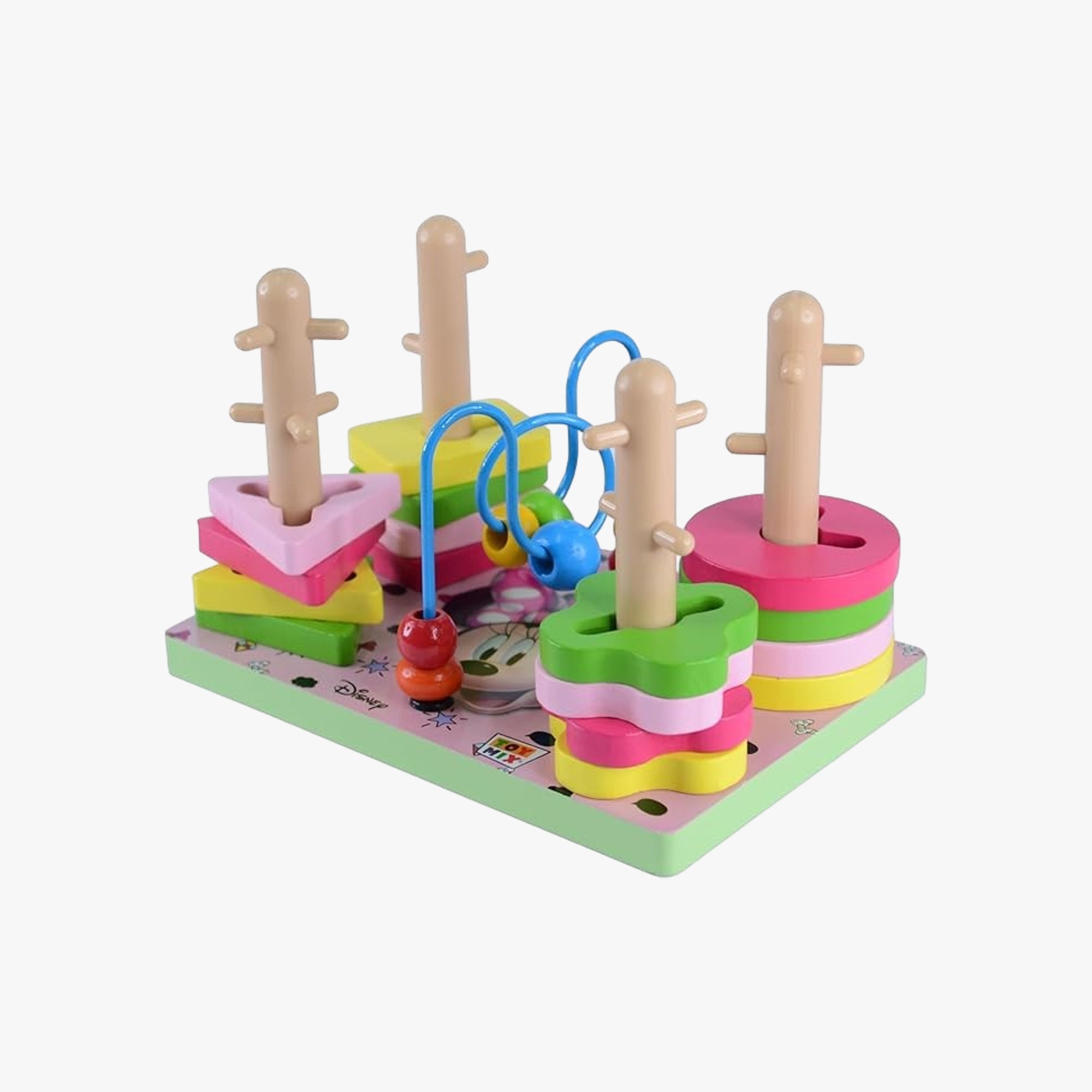 Brinquedo Aramado Divertido Cores e Formas Minnie