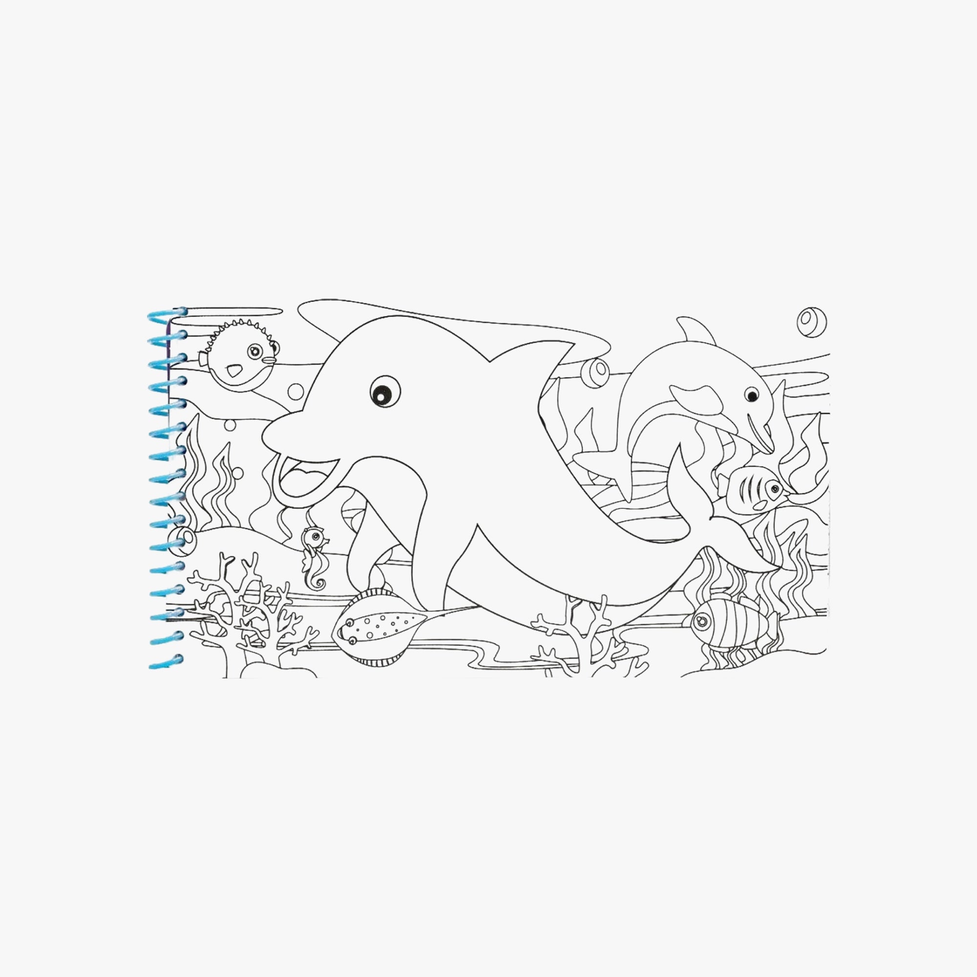 Livro Infantil Aquabook Animais Marinhos