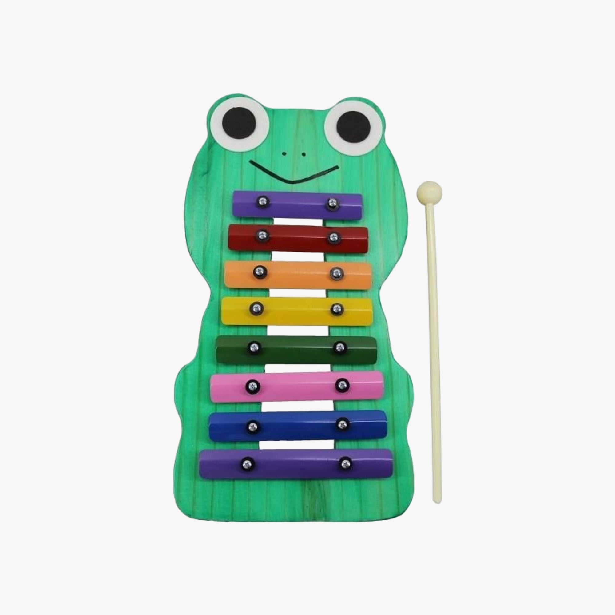 Brinquedo Musical Metalofone Infantil Sapo