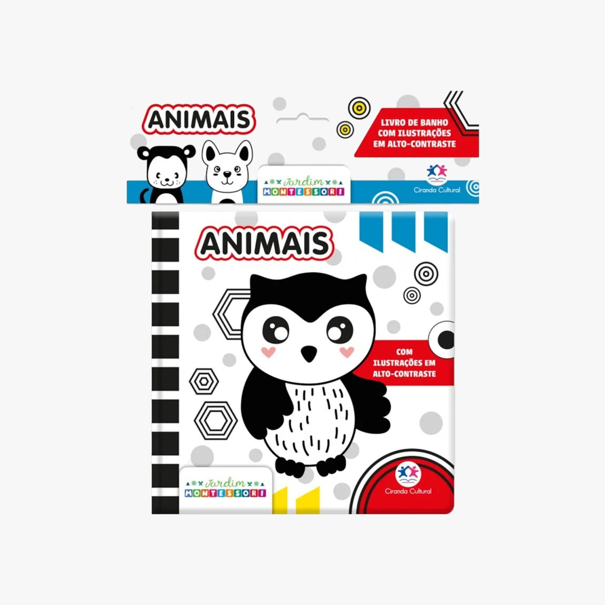 Livro Banho Animais - Livro Contraste