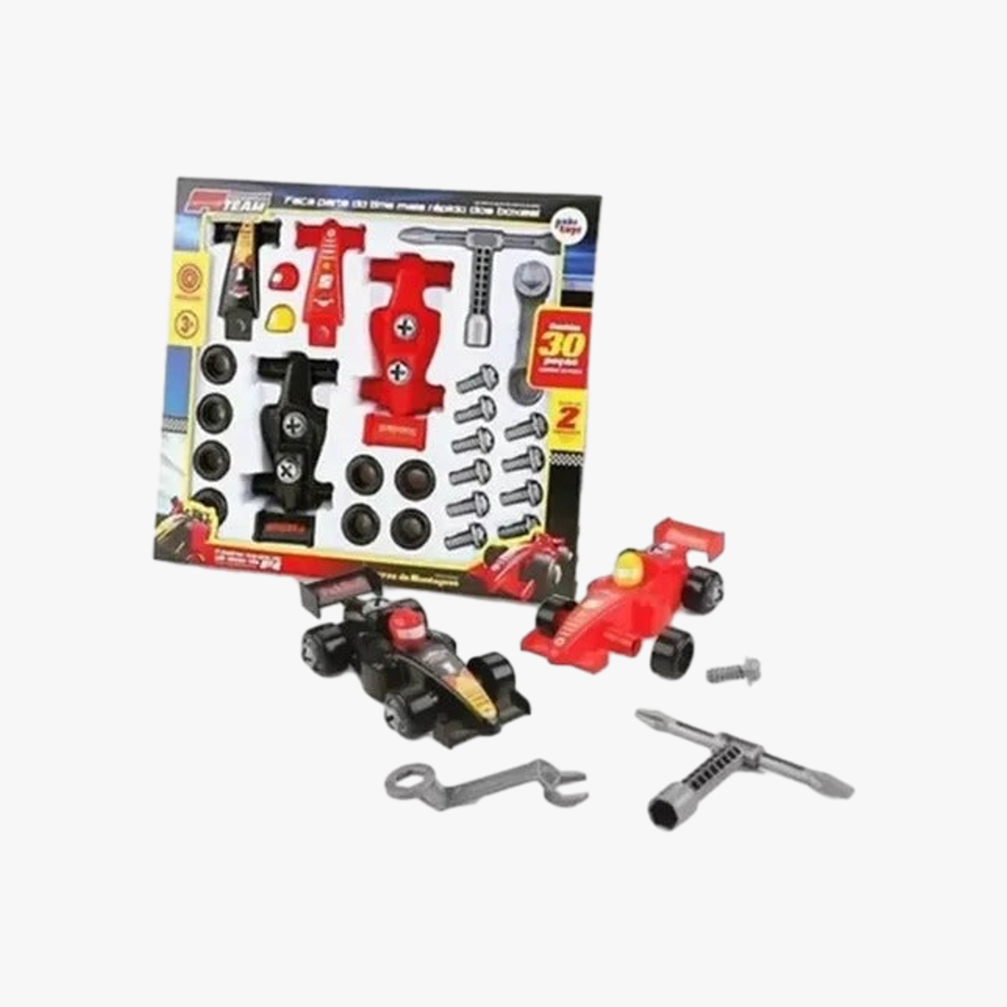Carros Montagem Fórmula 1 Scuderia Team
