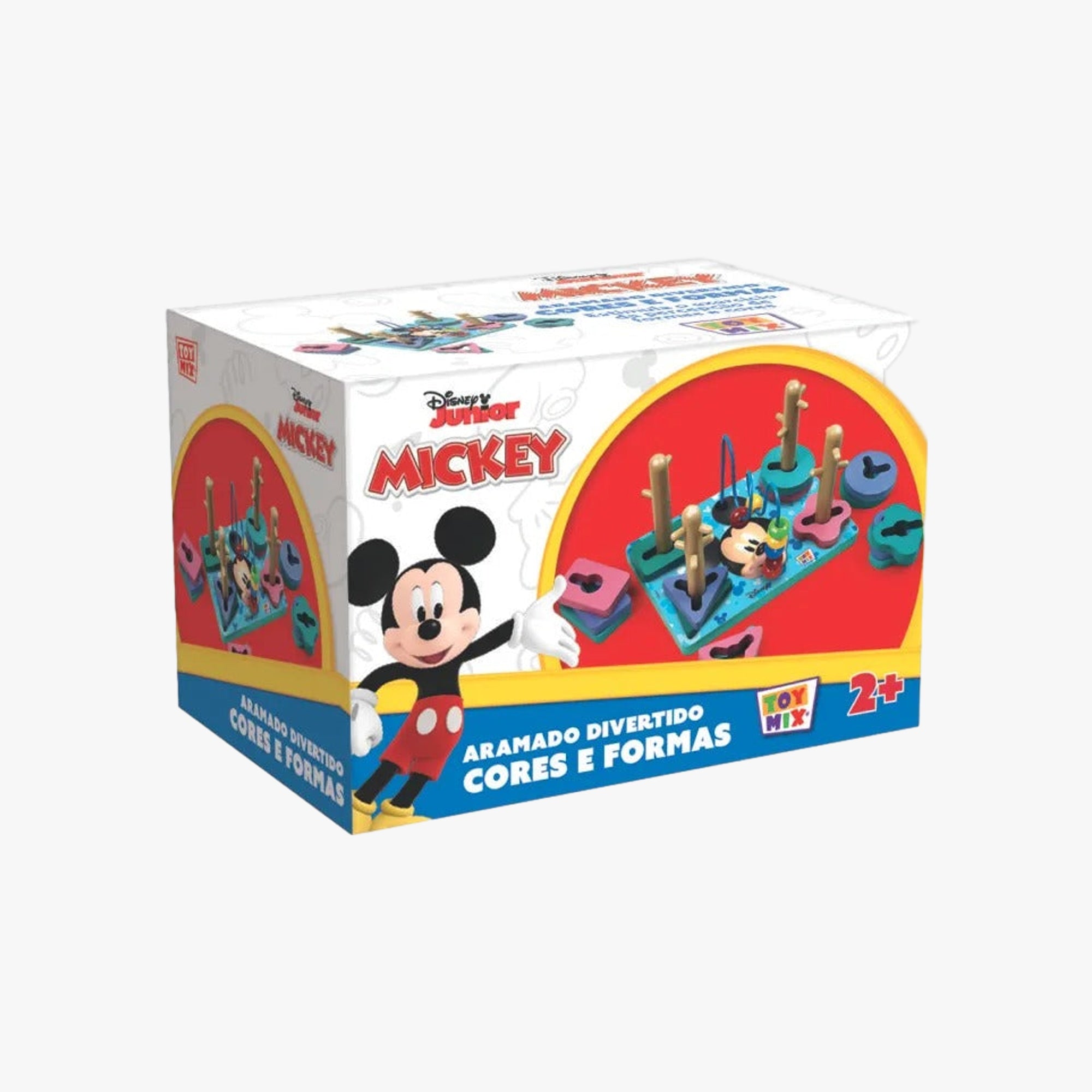 Brinquedo Aramado Divertido Cores e Formas Mickey