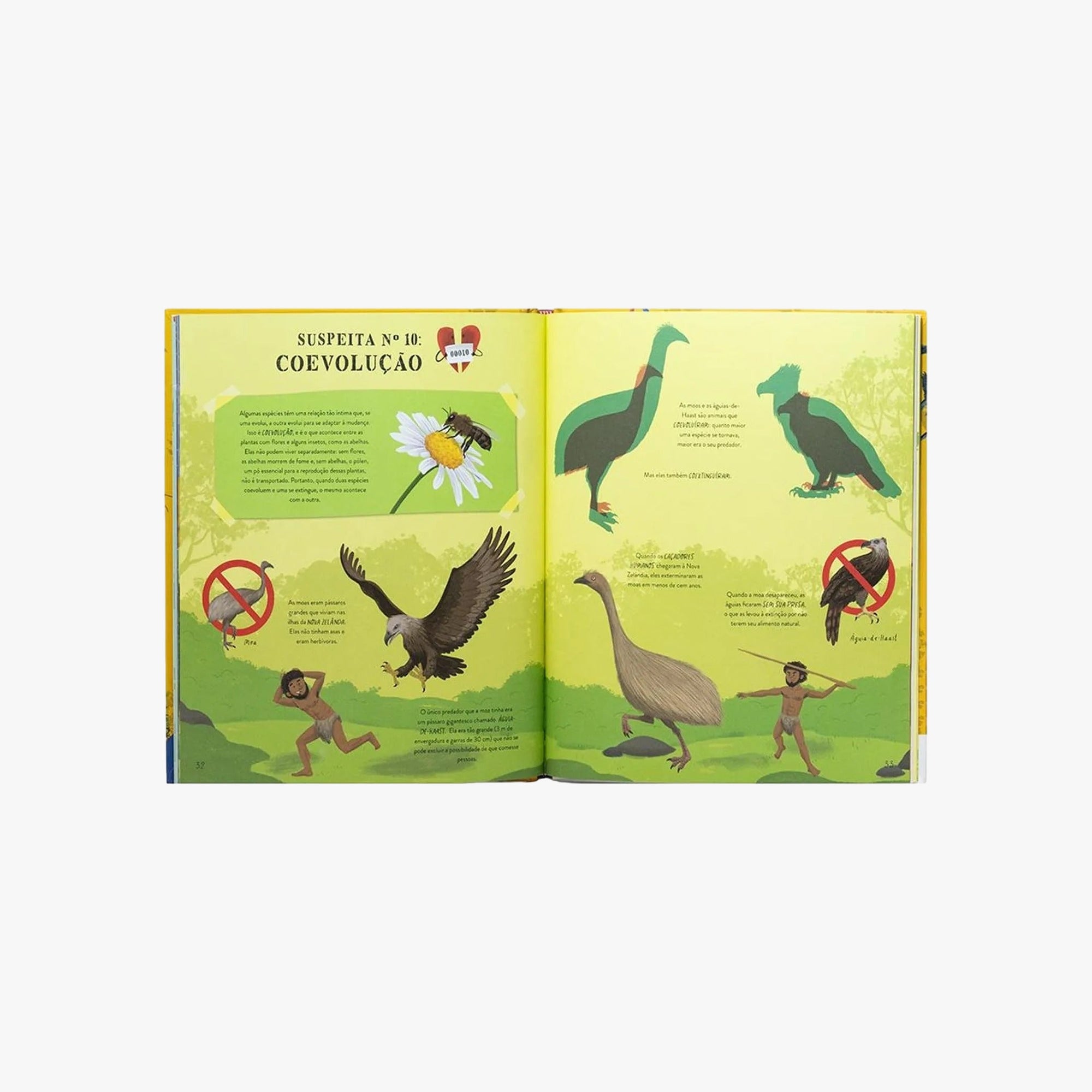 Livro O Misterioso Caso dos Animais Extintos