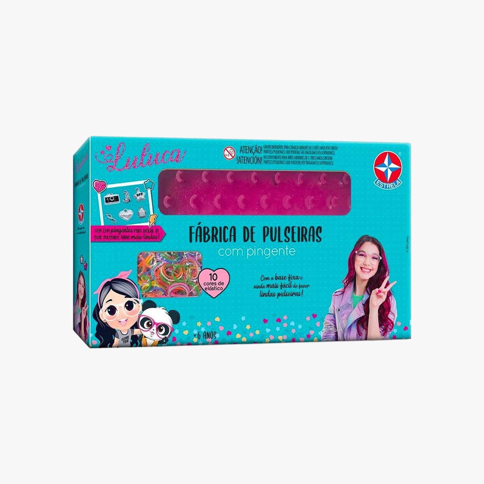 Fábrica de Pulseiras da Luluca com Pingentes
