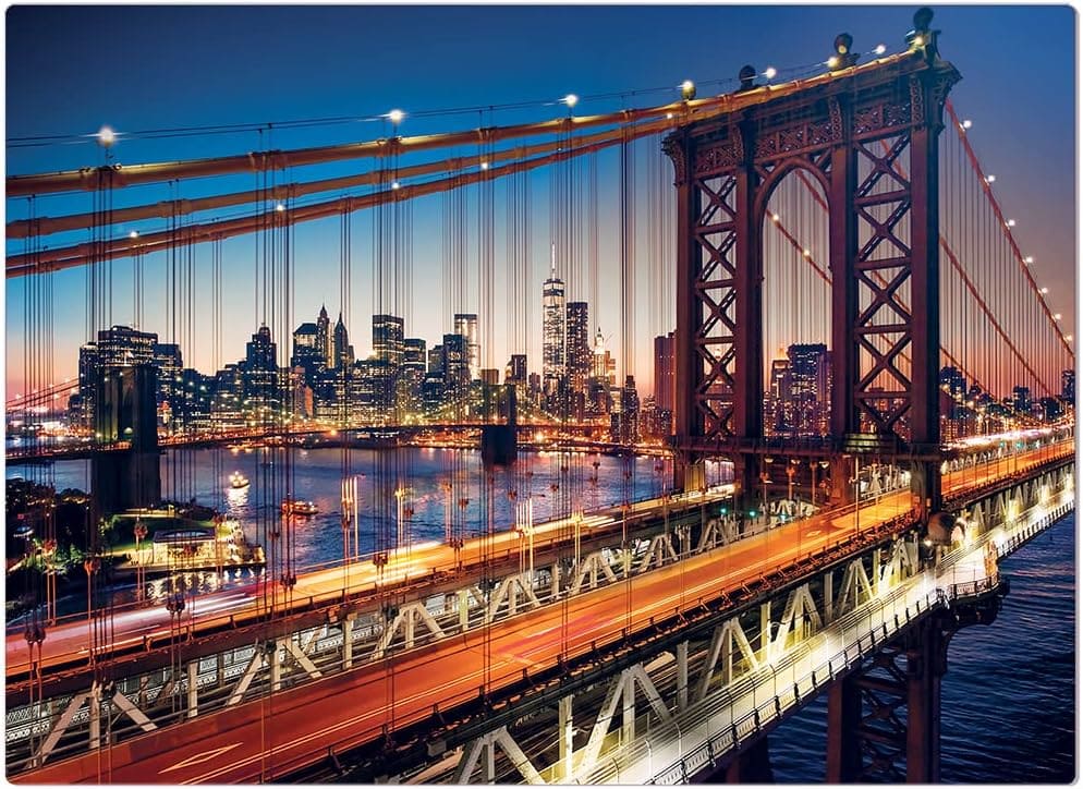 Quebra-Cabeça Ponte de Manhattan 1000 Peças
